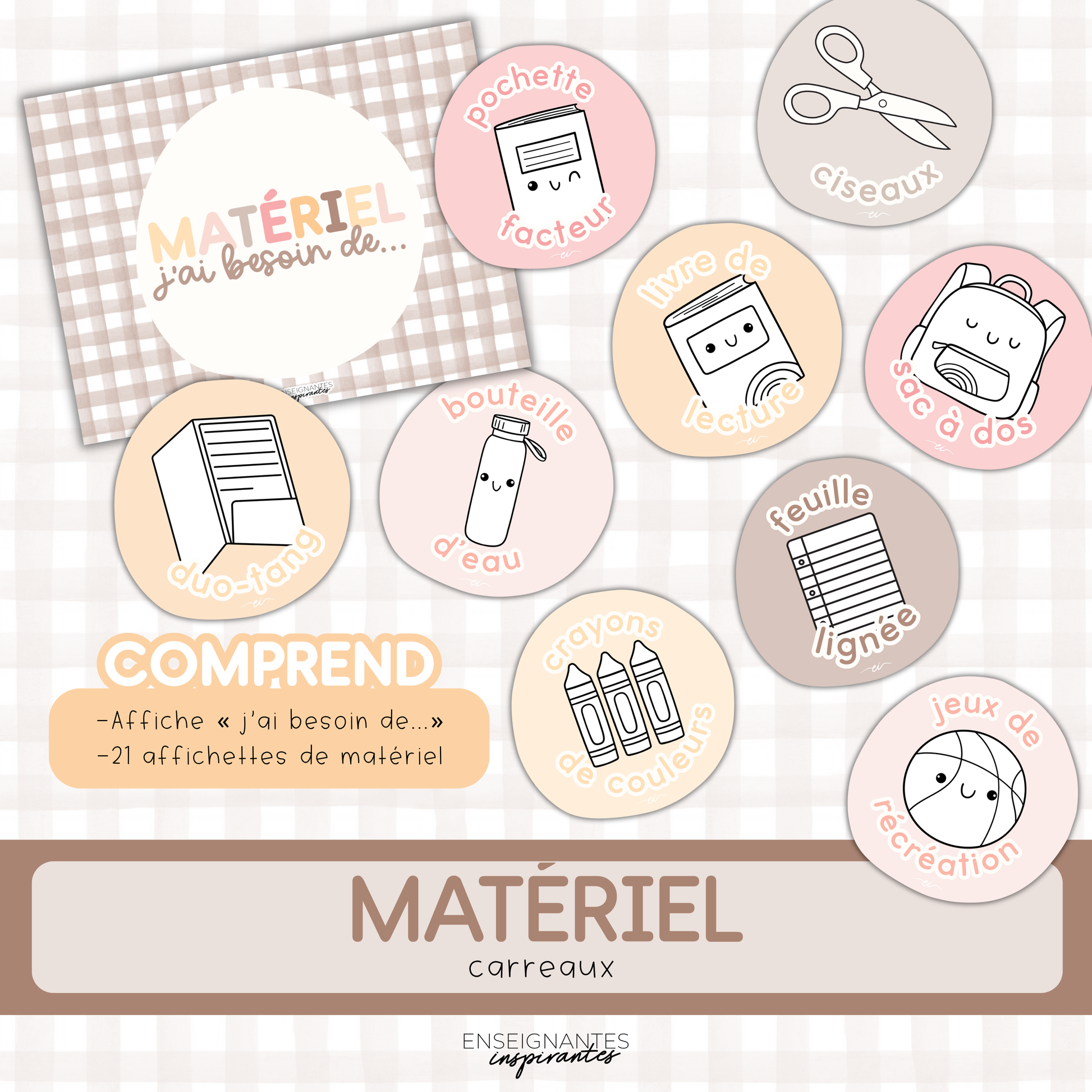 Matériel (carreaux)