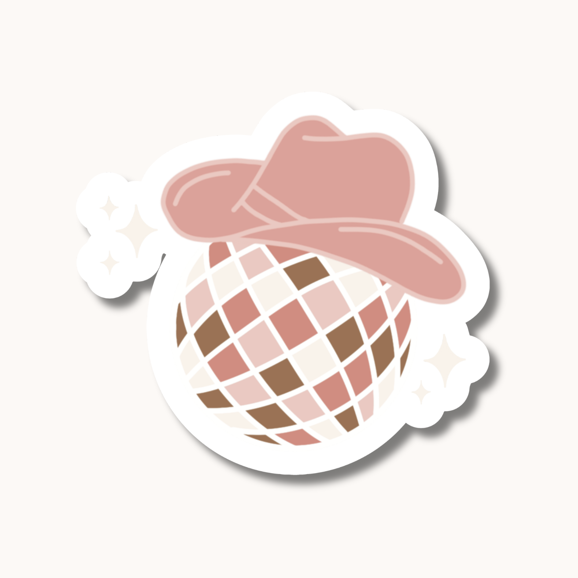 Transparent “cool teacher” sticker