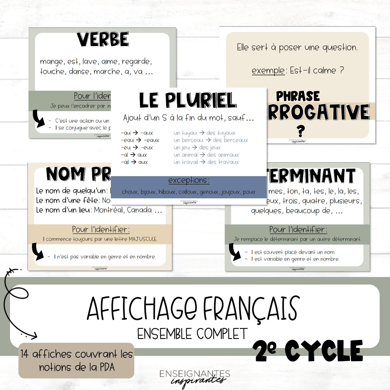 French posters 2nd cycle (plant)