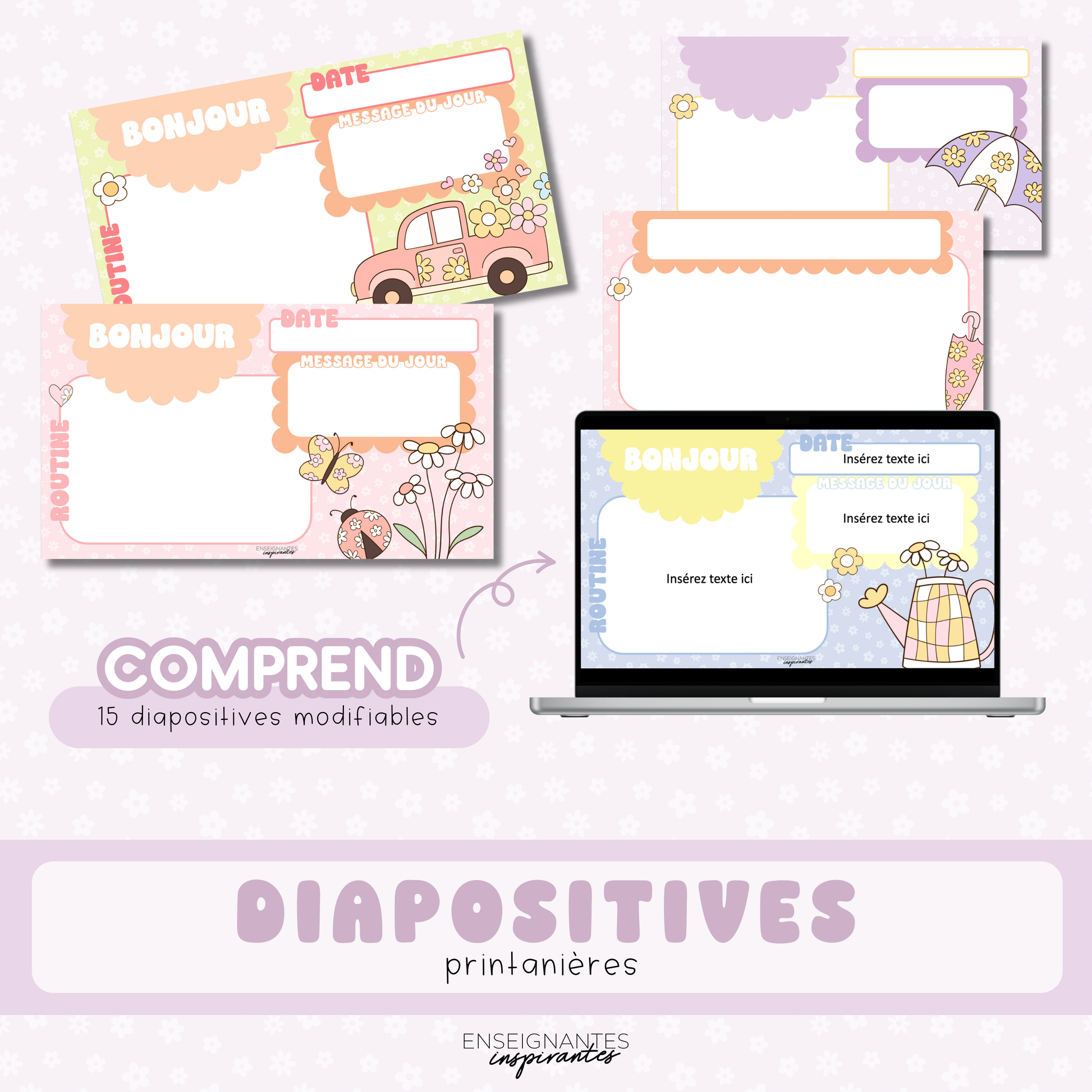 Diapositives printanières