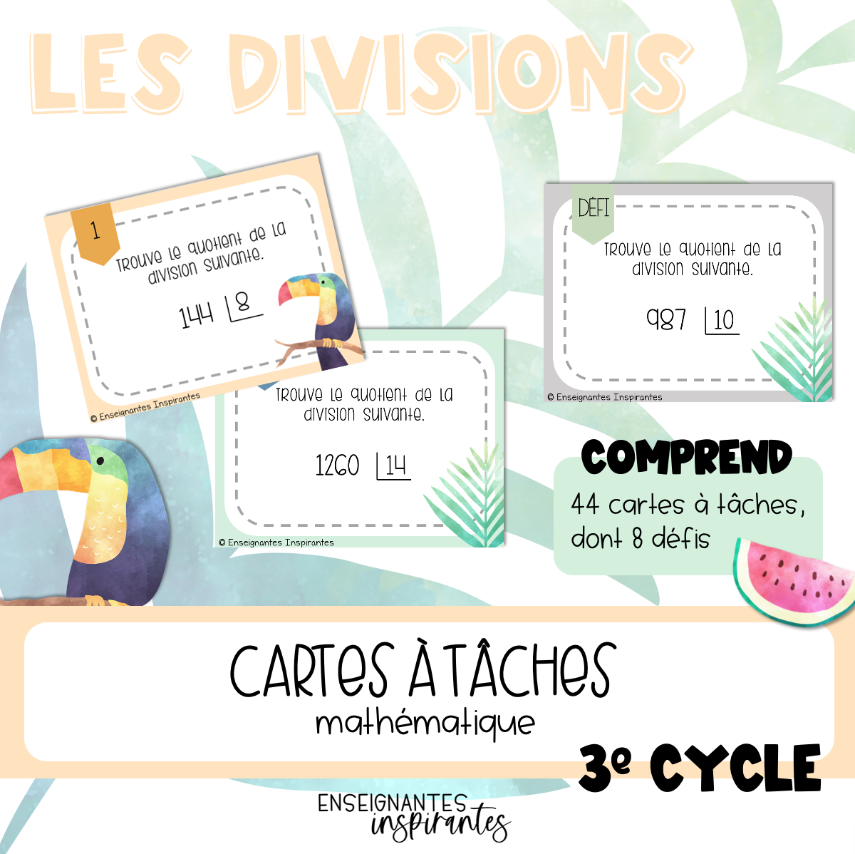 Les divisions
