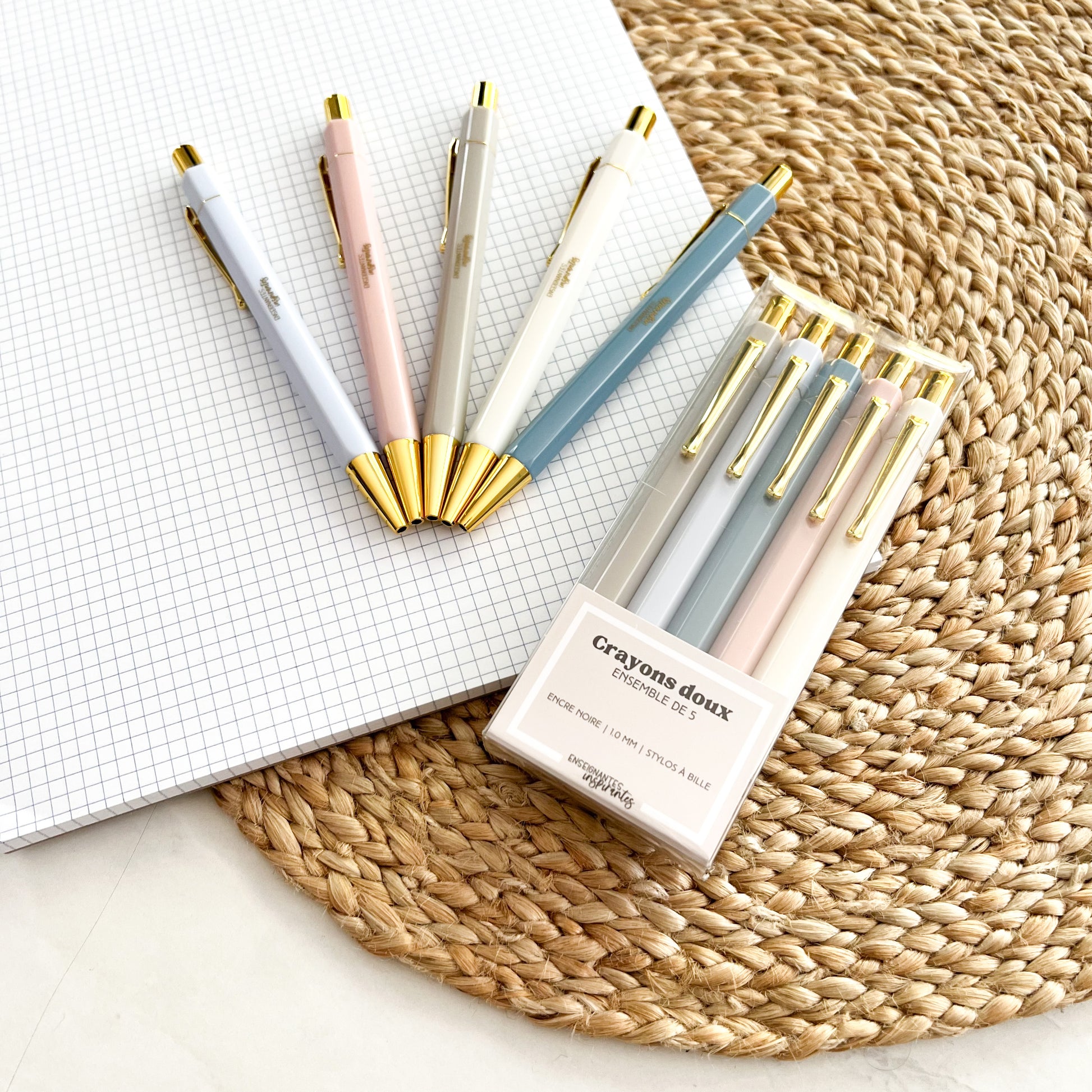 Ensemble de crayons doux