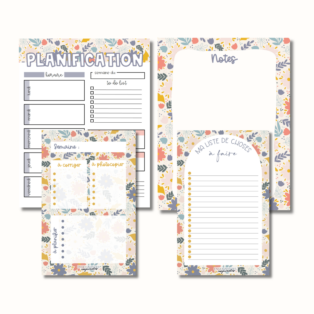 Notepad - menu/grocery store (clementines)