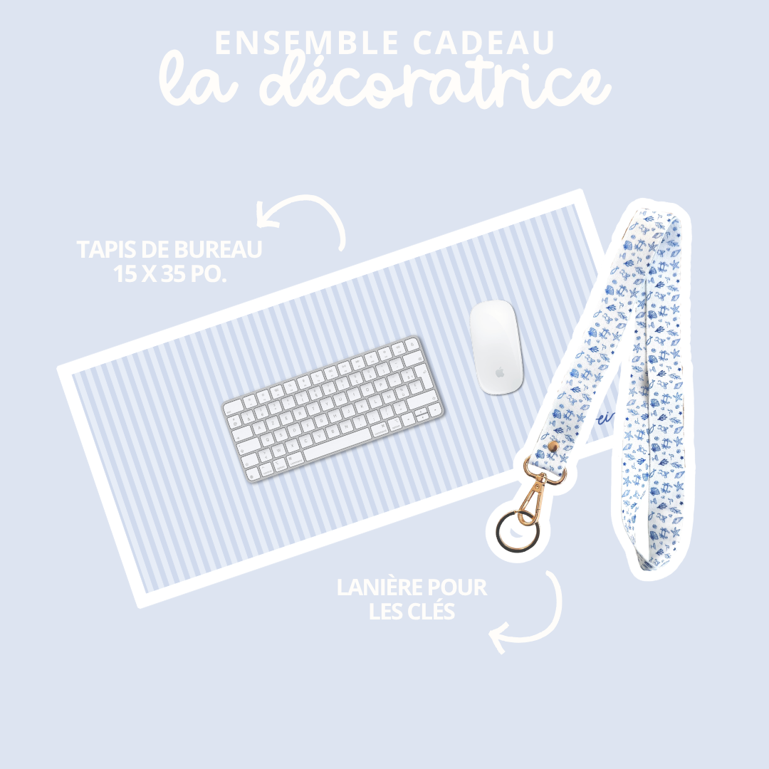Ensemble cadeaux « La décoratrice »