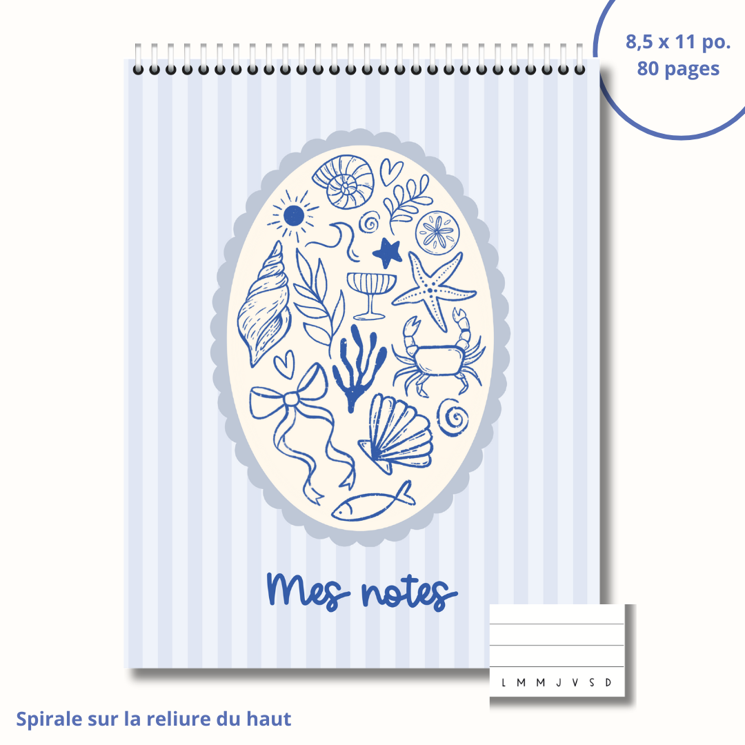 Cahier de notes (Méditerranée)