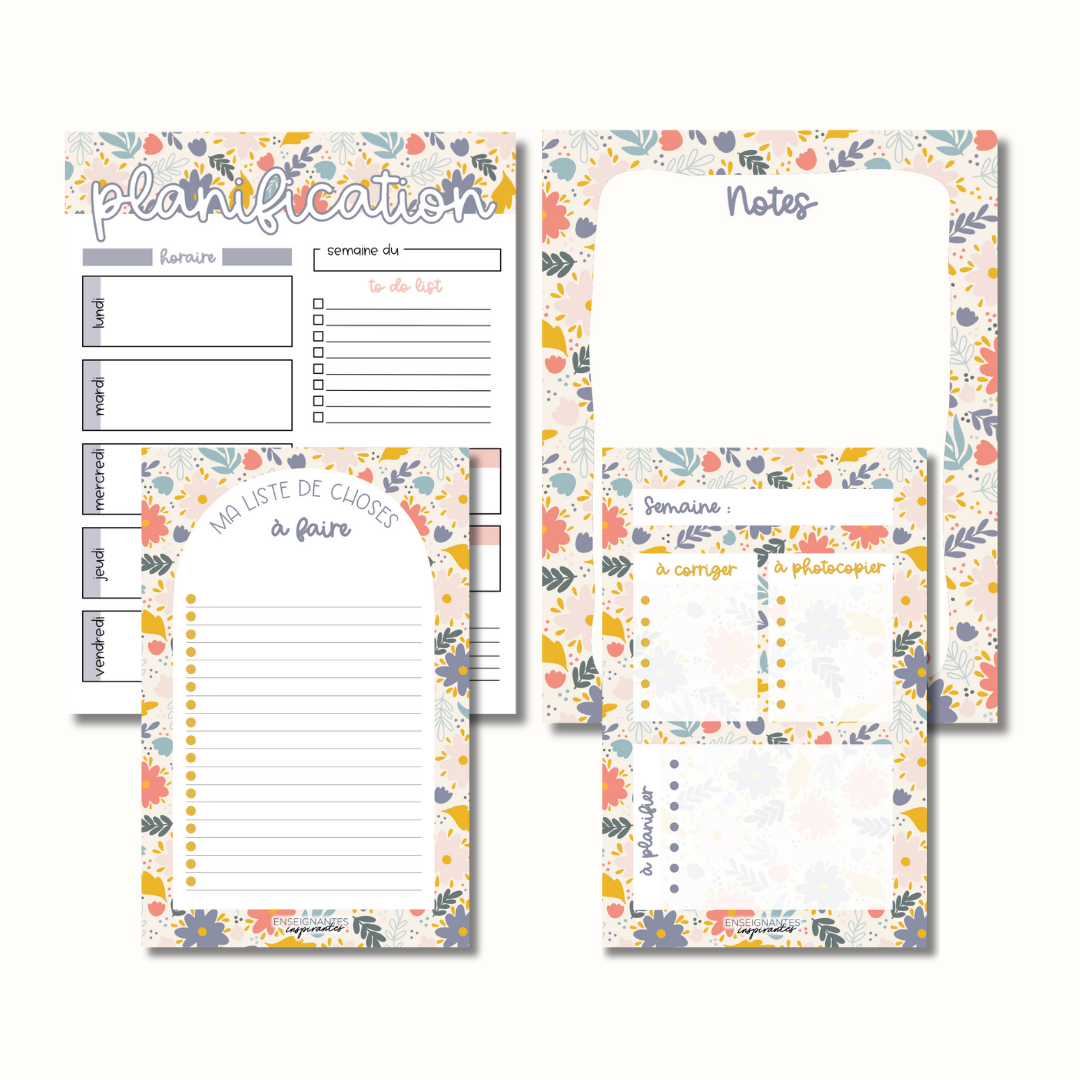 Image of Planification parfaite (fleurs colorées)