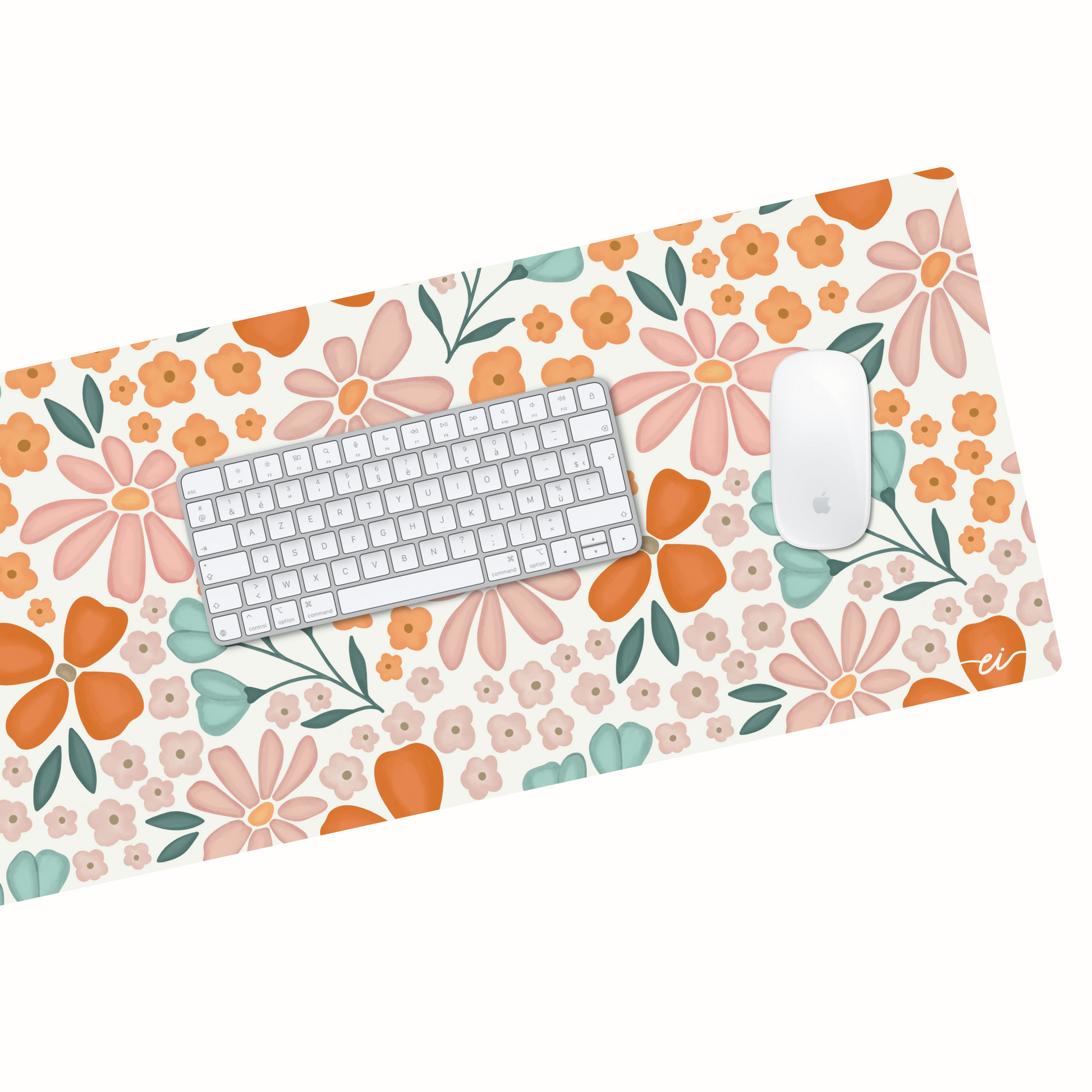 Tapis de bureau (orangée)