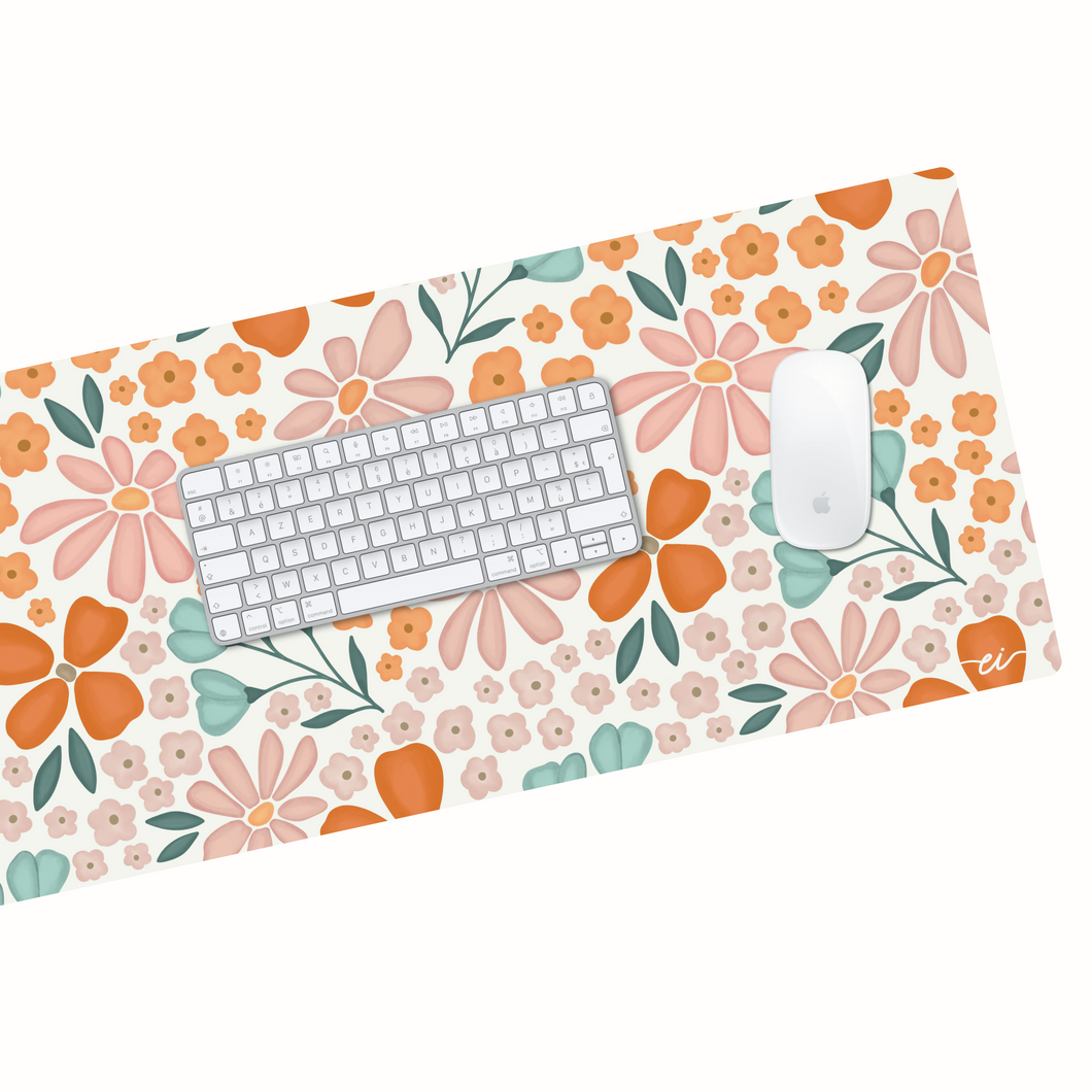 Tapis de bureau (orangée)