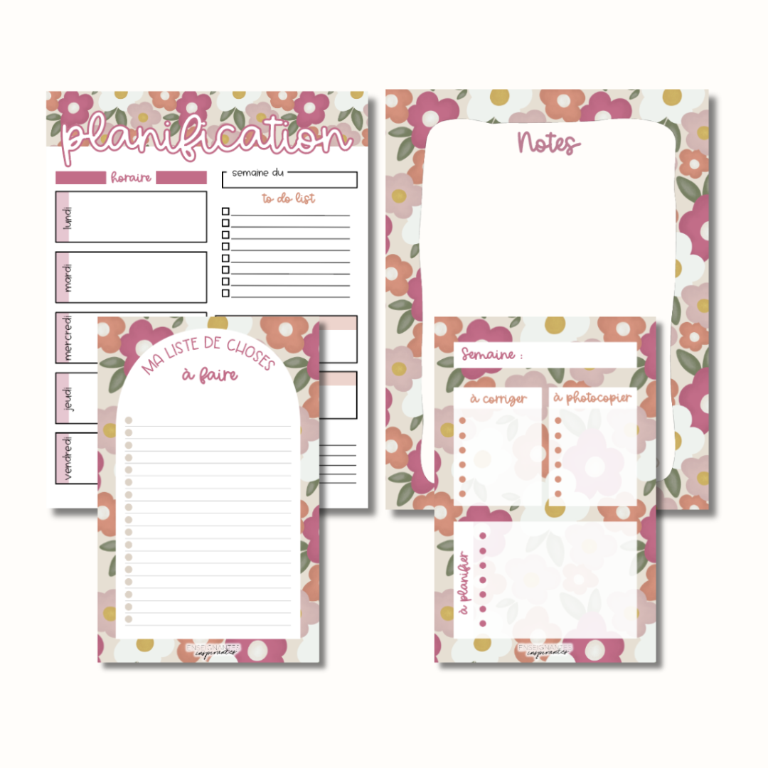 Notepad - menu/grocery store (clementines)