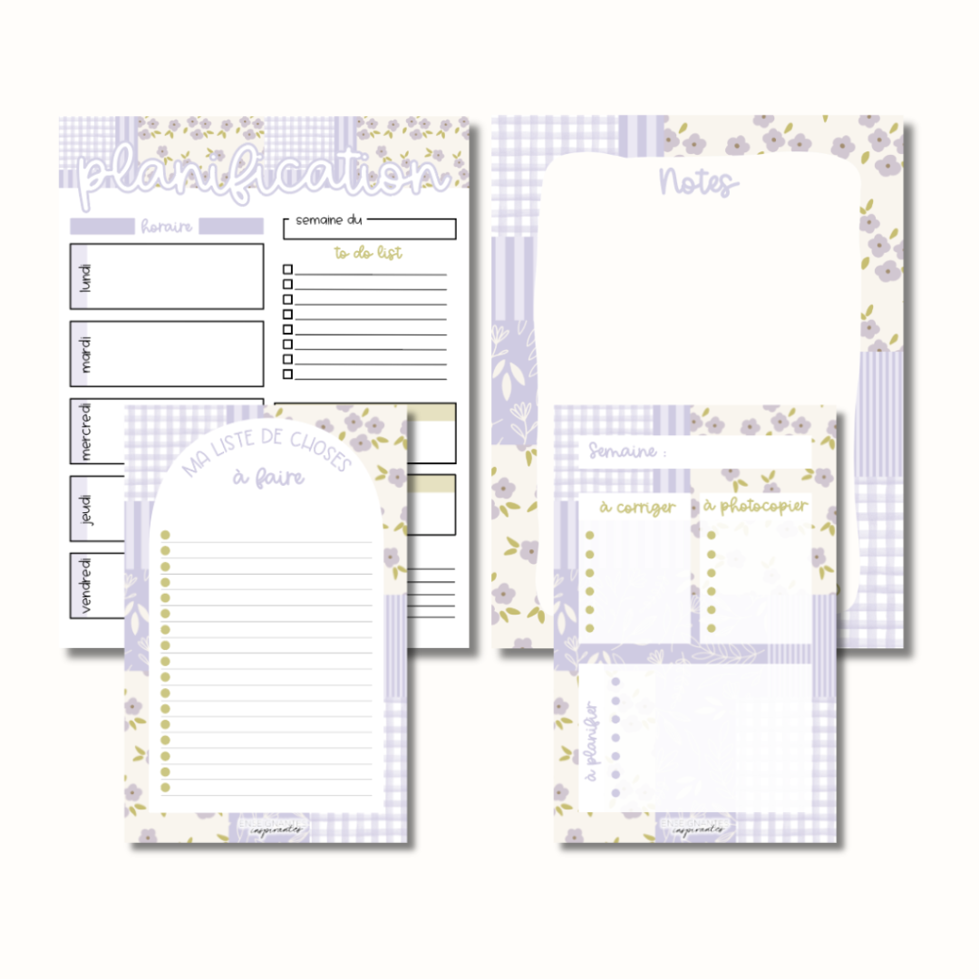 Notepad - menu/grocery store (clementines)