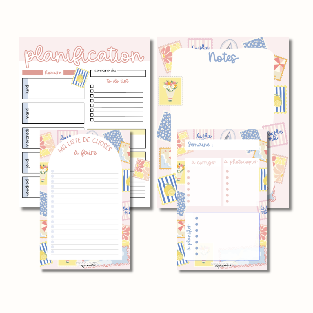 Notepad - menu/grocery store (clementines)