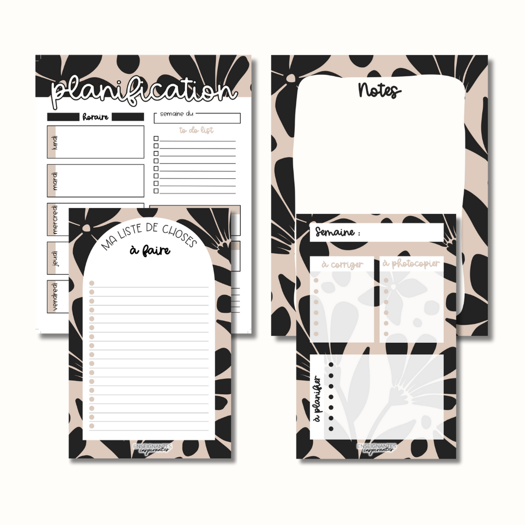 Notepad - menu/grocery store (clementines)