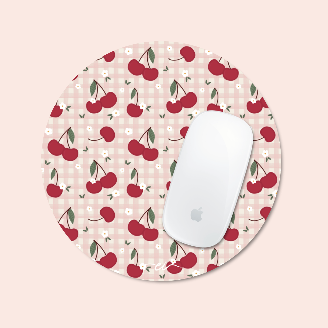Tapis de souris (Cerise)