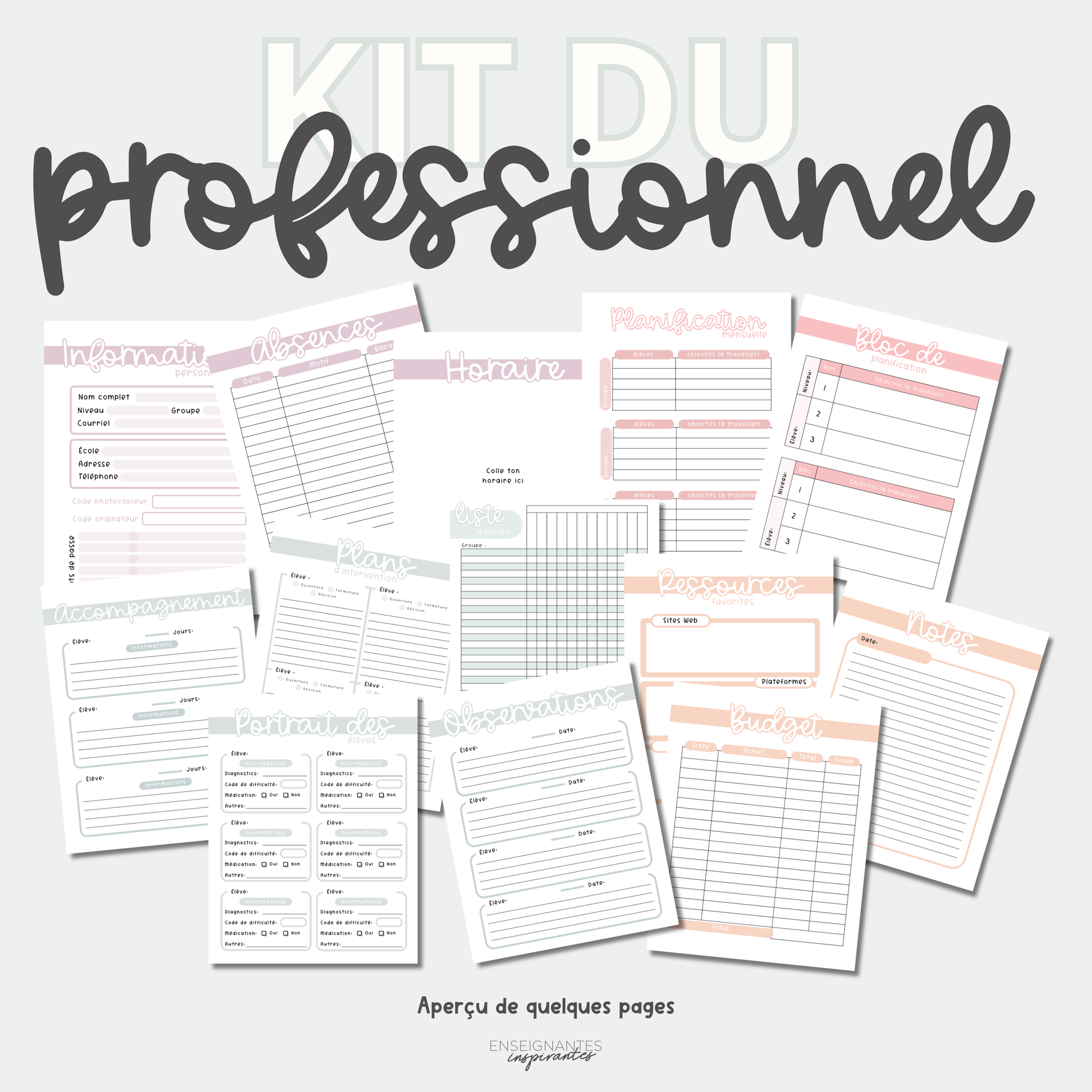 Kit du professionnel