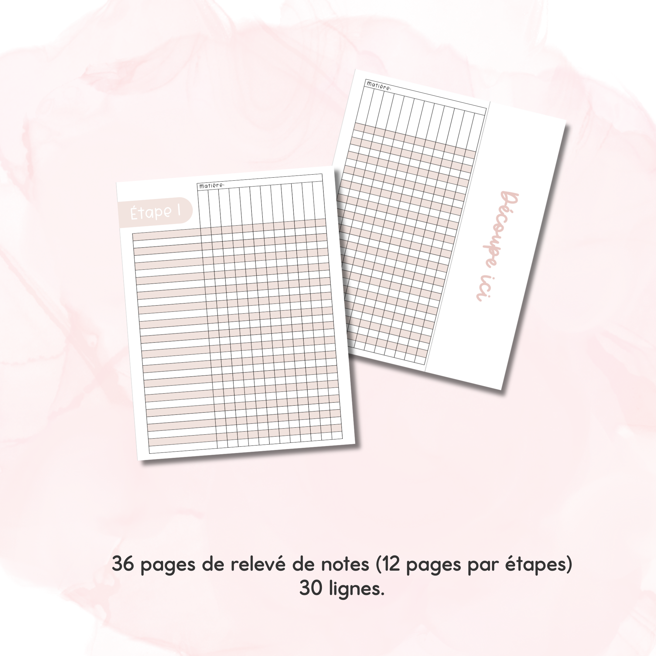 Image of Planificateurs pour enseignant (7 cases) 2026-2027