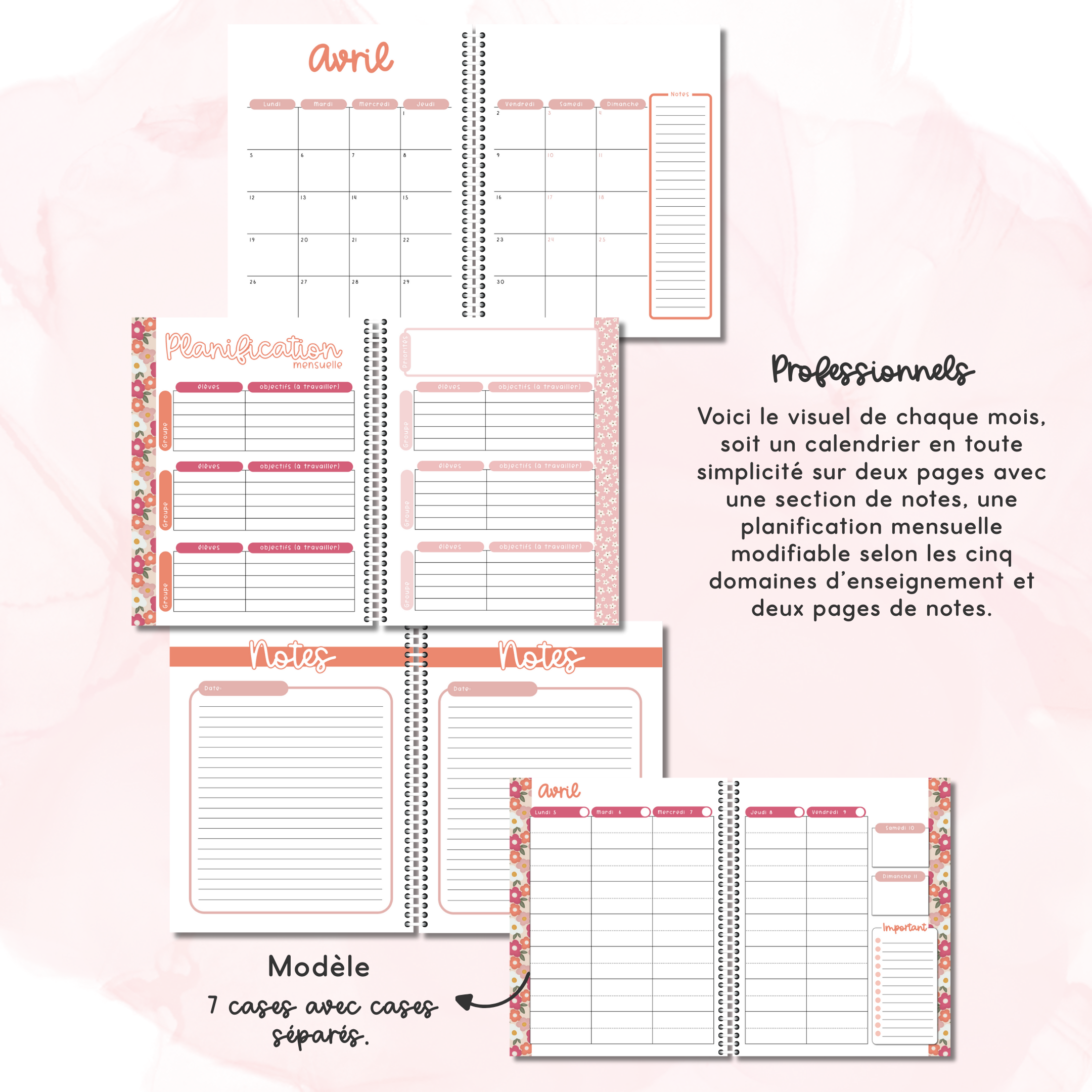Image of Planificateurs pour enseignant (Professionnel) 2026-2027