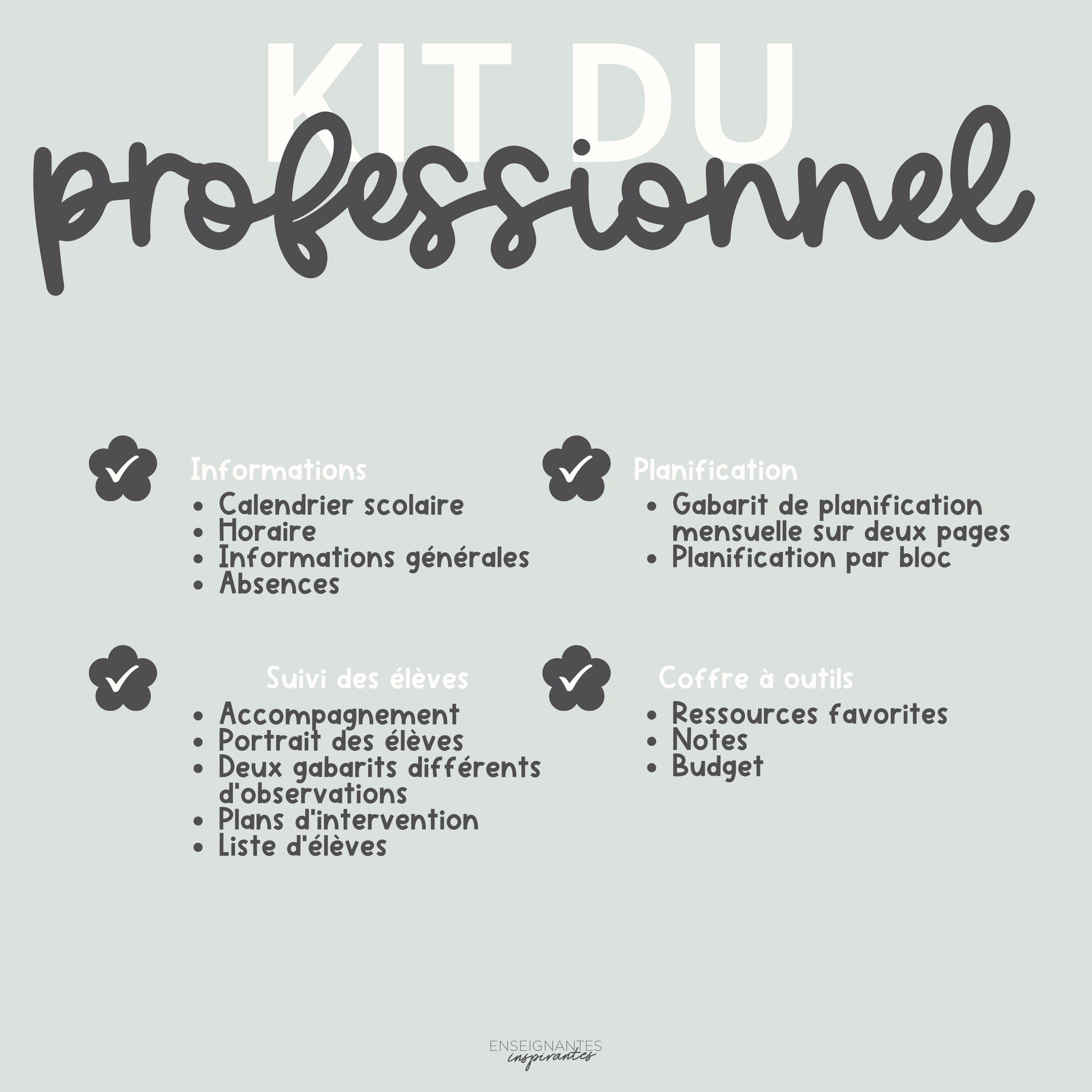Kit du professionnel