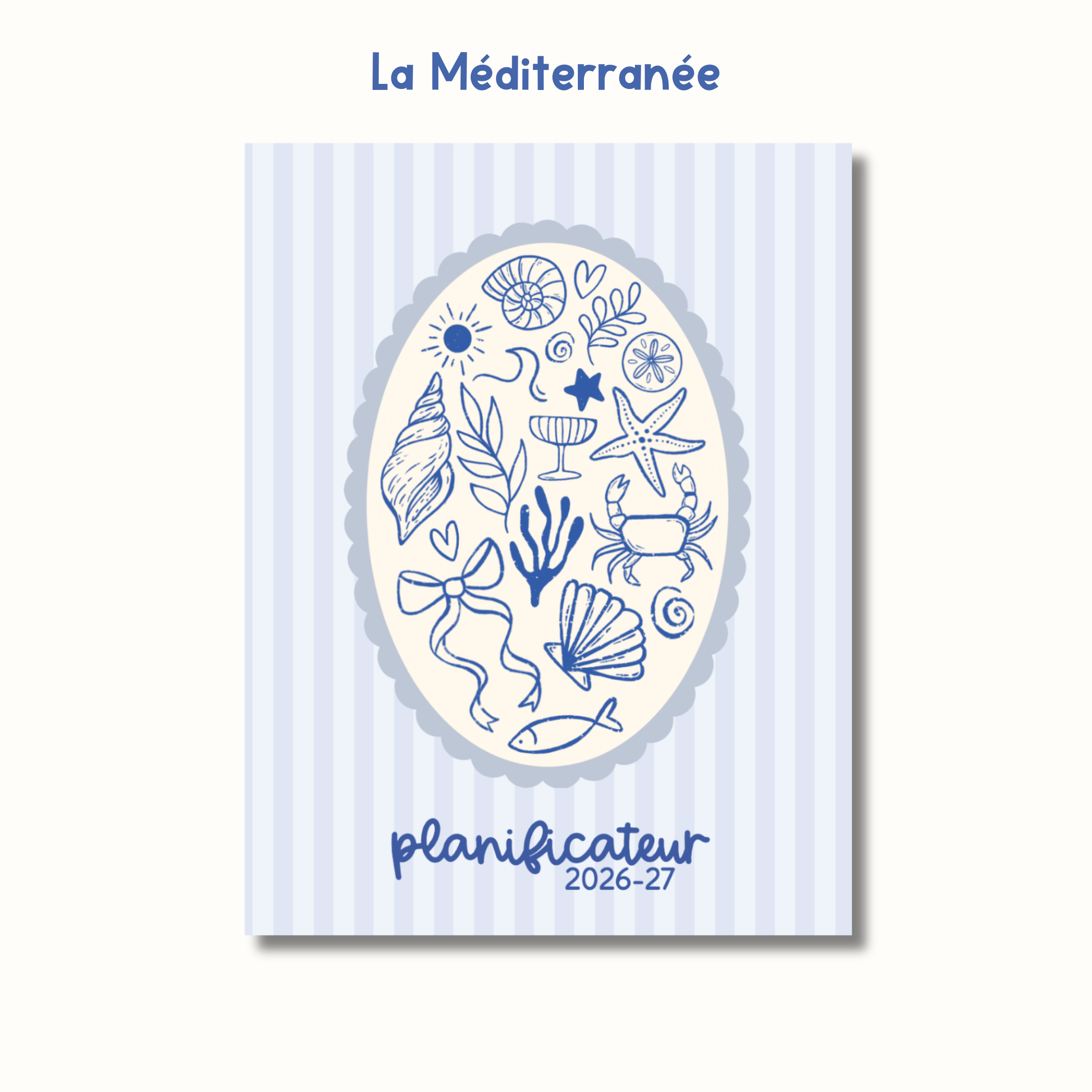 Image of Planificateurs pour enseignant (7 cases) 2026-2027