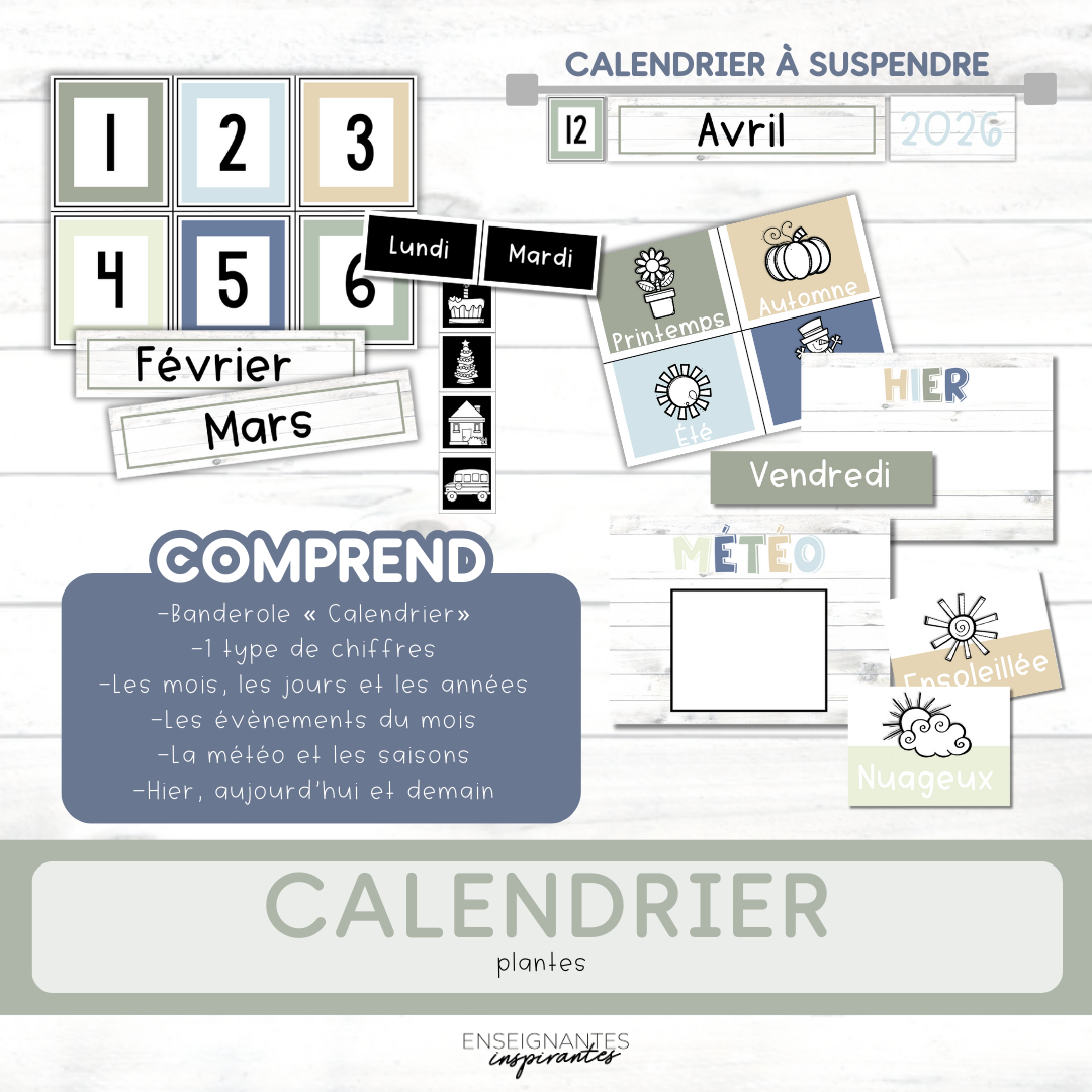 Calendrier (plantes)