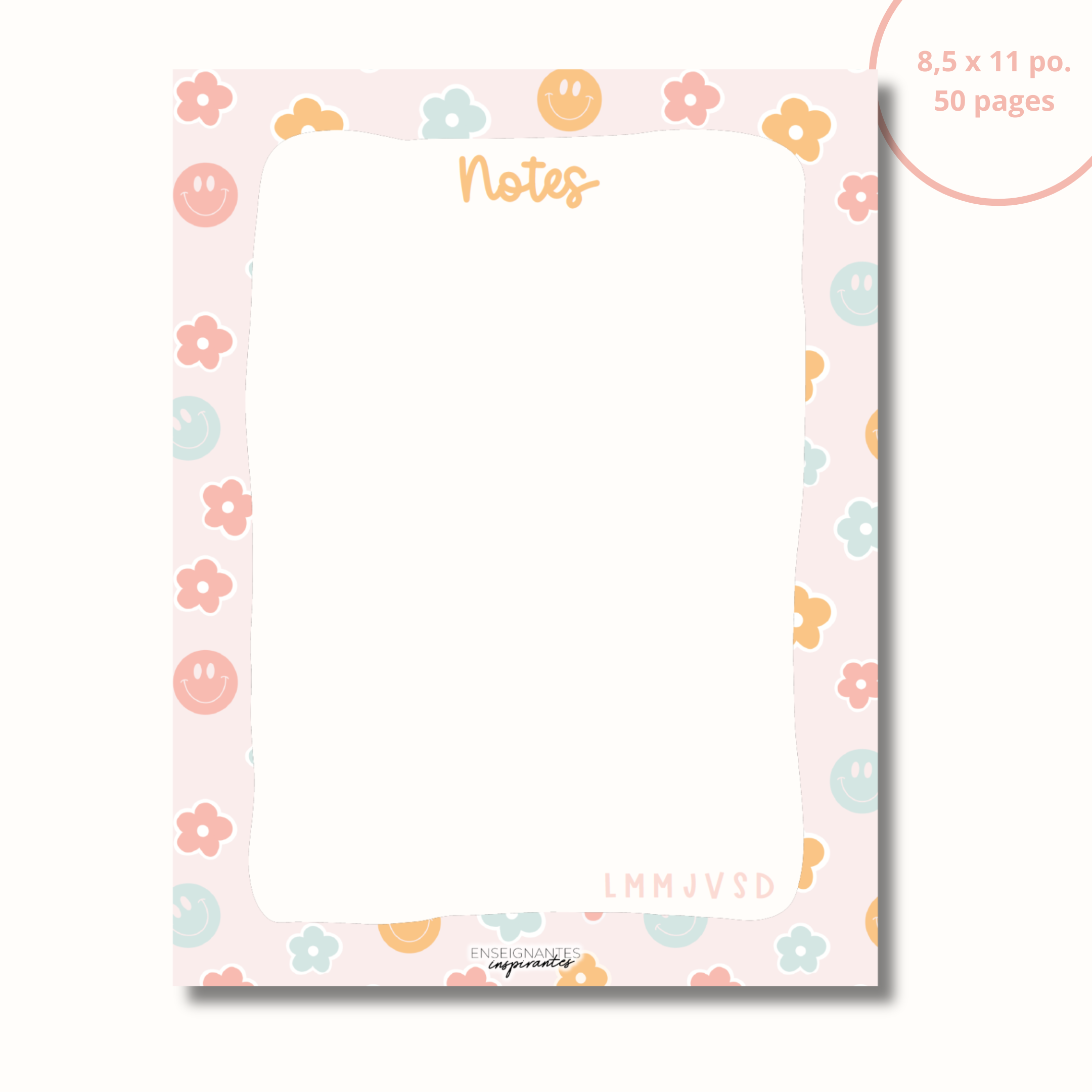 Image of Notepad - menu/grocery store (clementines)