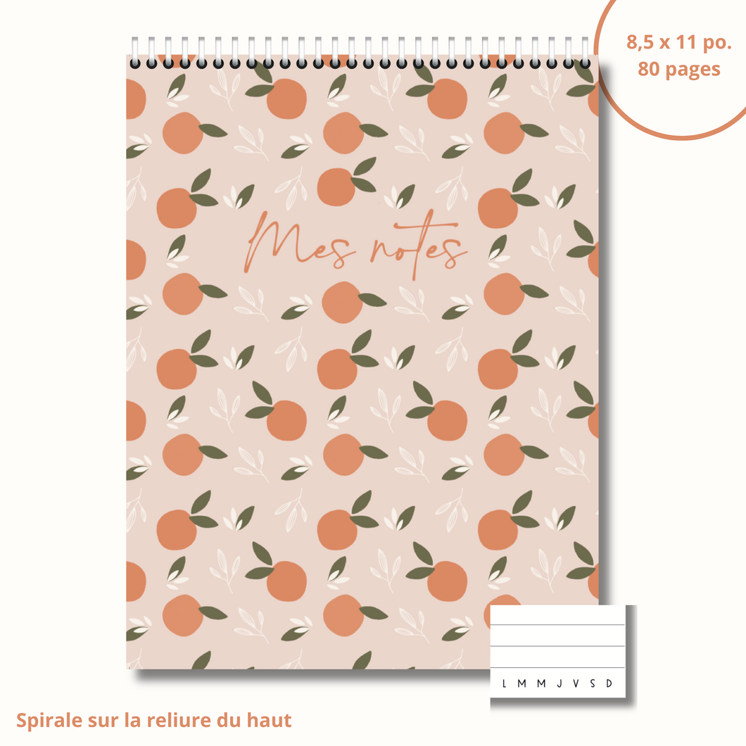 Notebook (retro flowers)