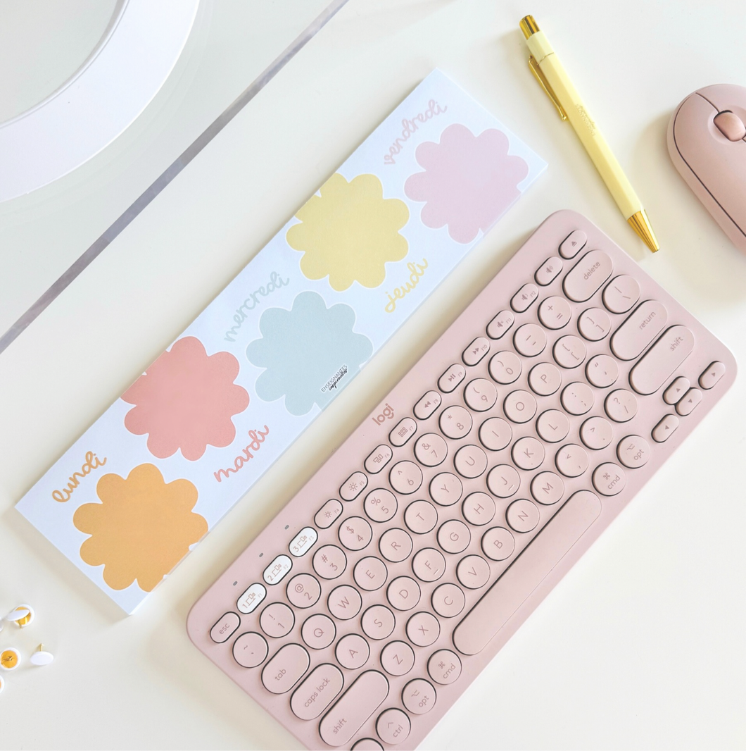 Notepad - menu/grocery store (clementines)