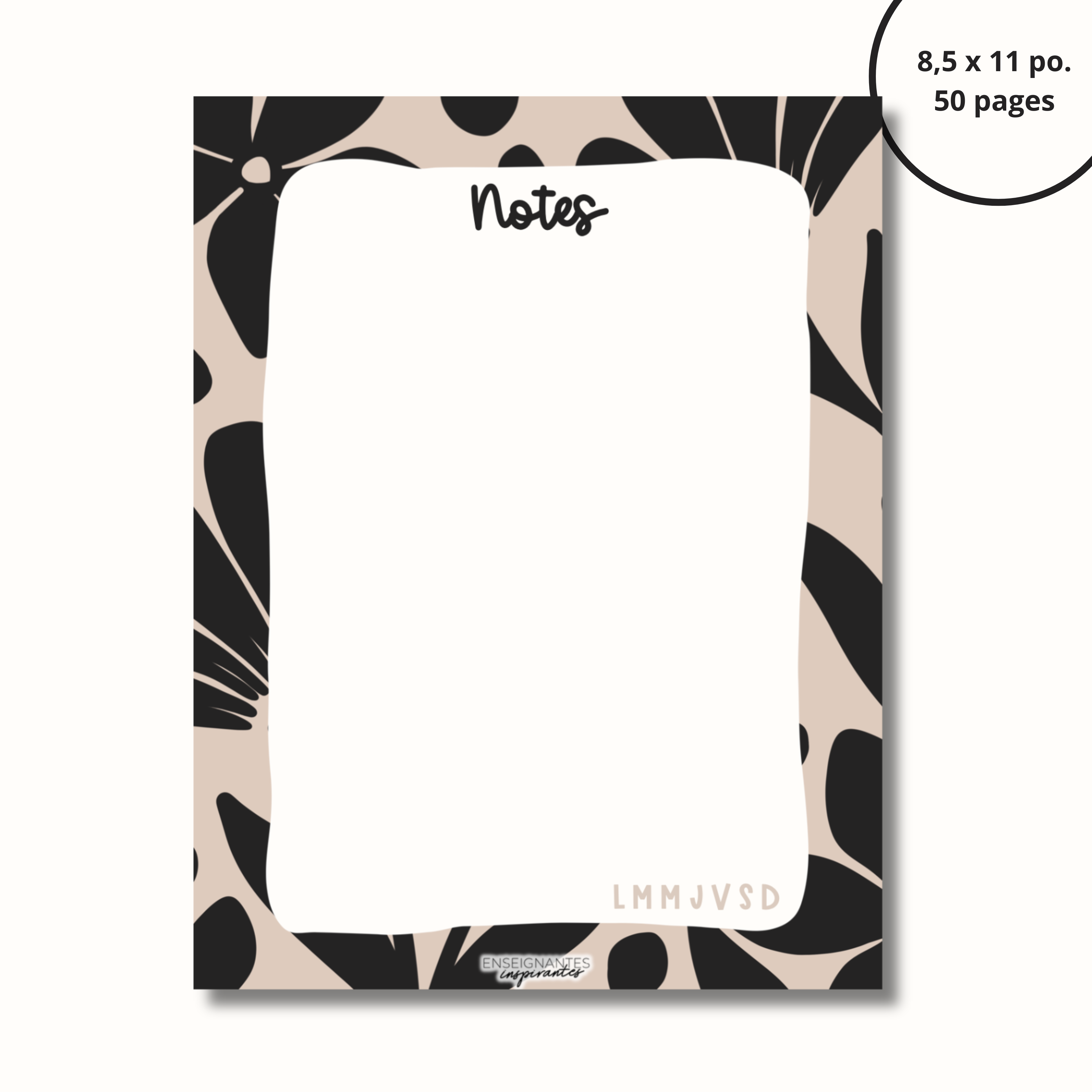 Image of Bloc-note - Notes (crème)