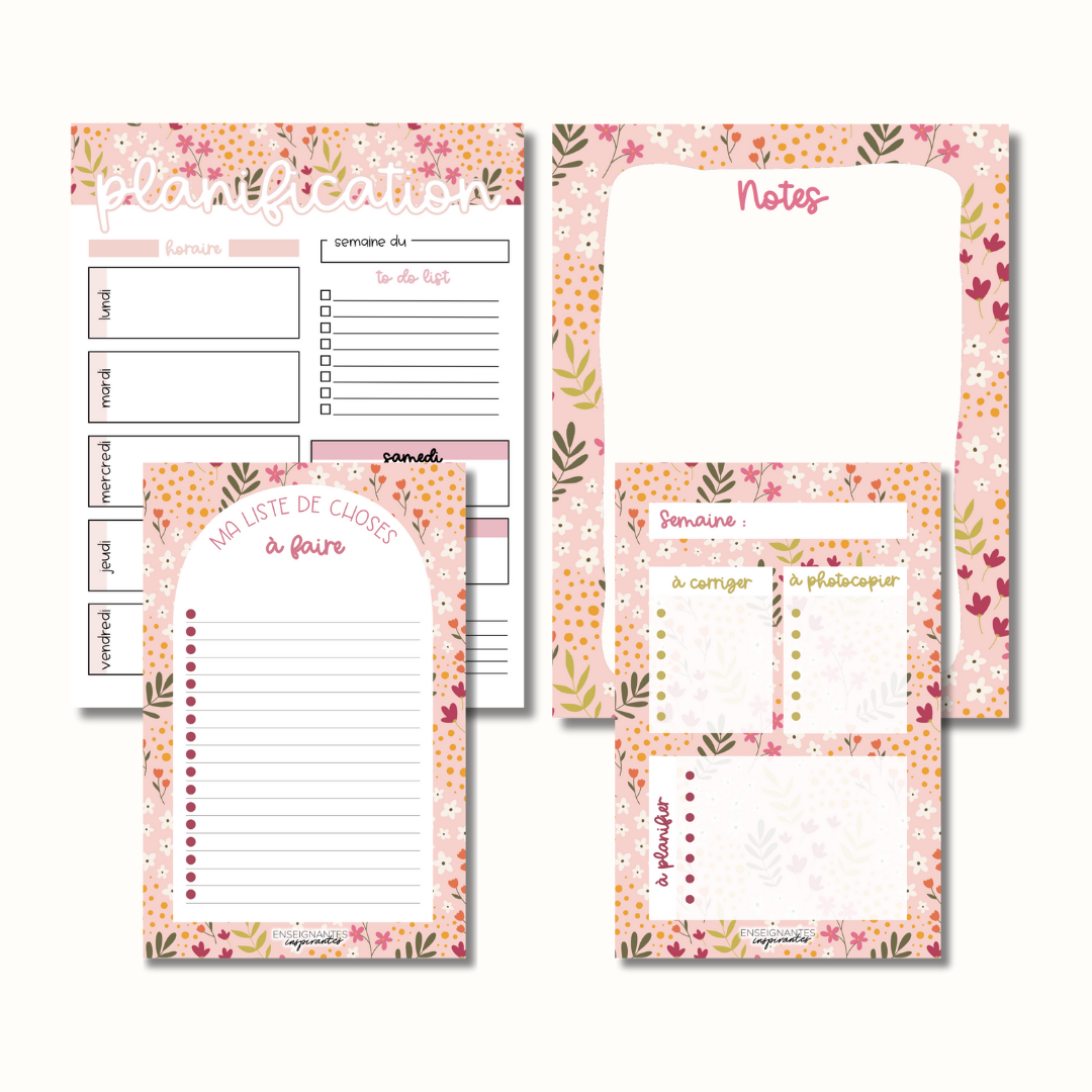 Planification parfaite (rose fleurie)