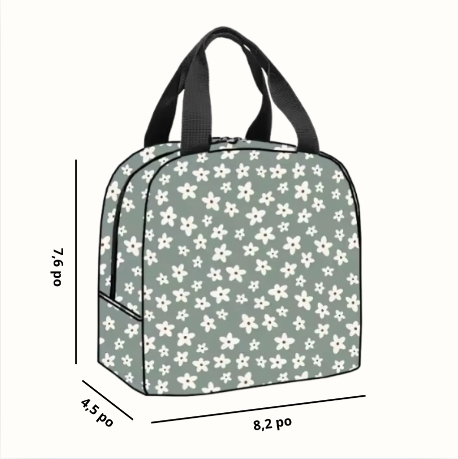 Boîte à lunch (sauge)