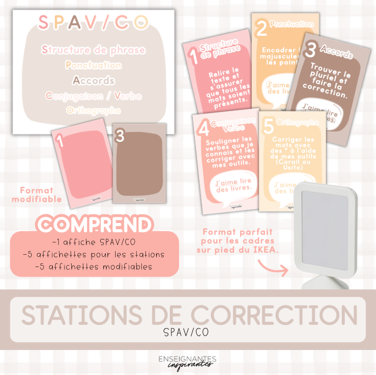 Stations de correction (SPAV/CO)