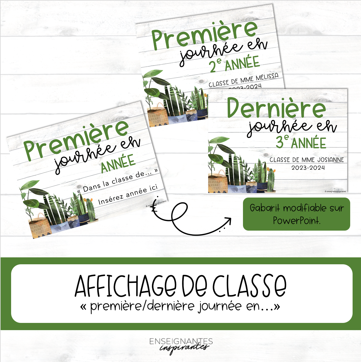 Image of Poster “My first/last day in…” (plants)