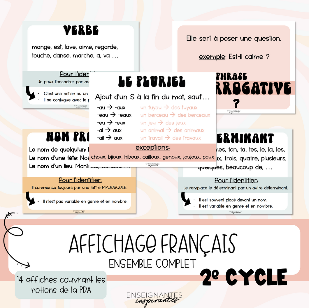 Affiches français 2e cycle (groovy)