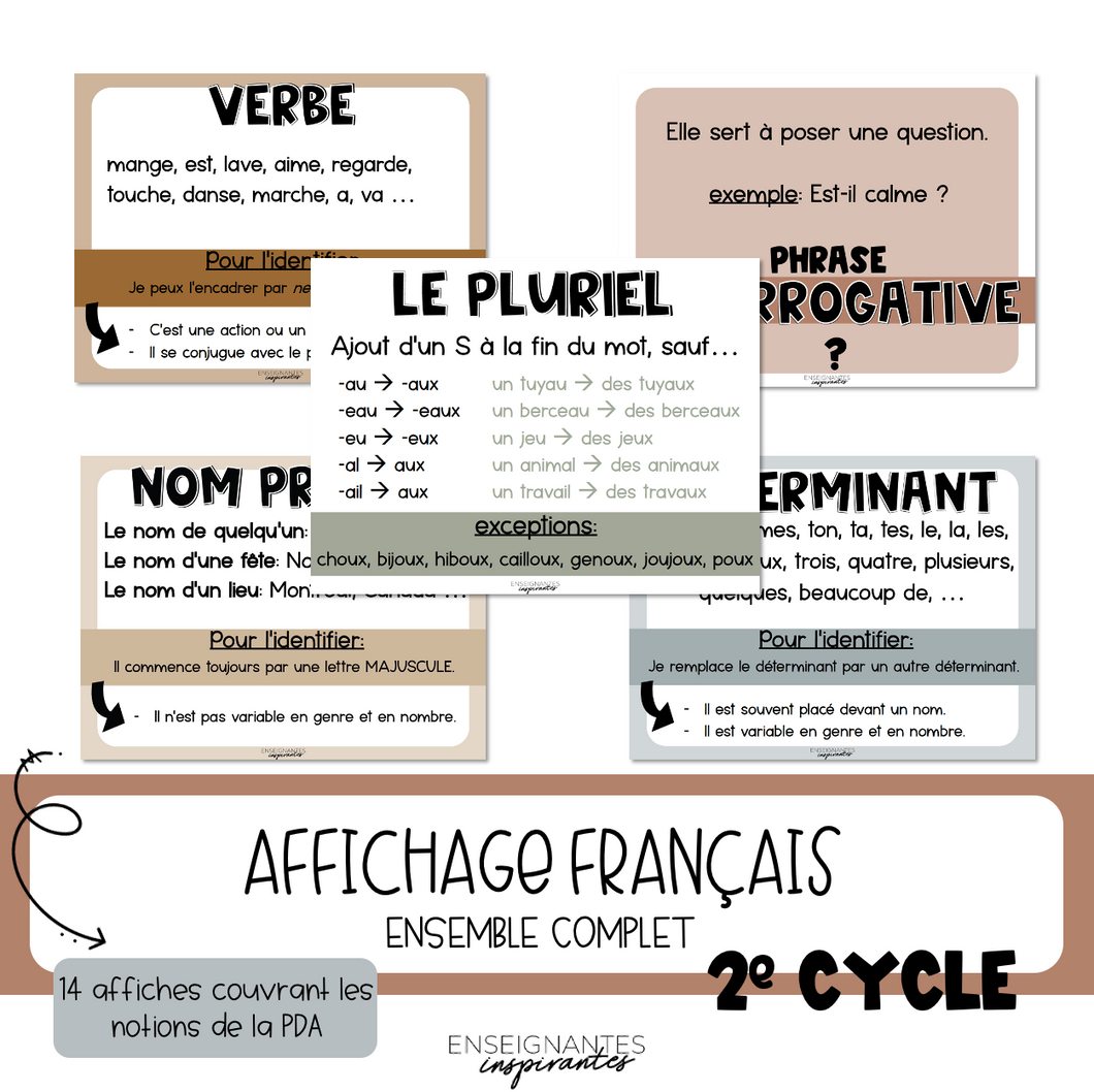 French posters 2nd cycle (minimalist)