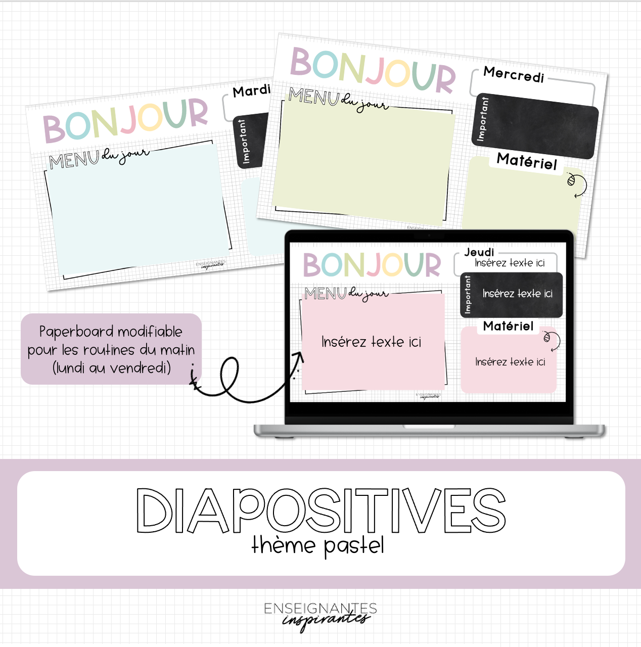 Diapositives (pastel)