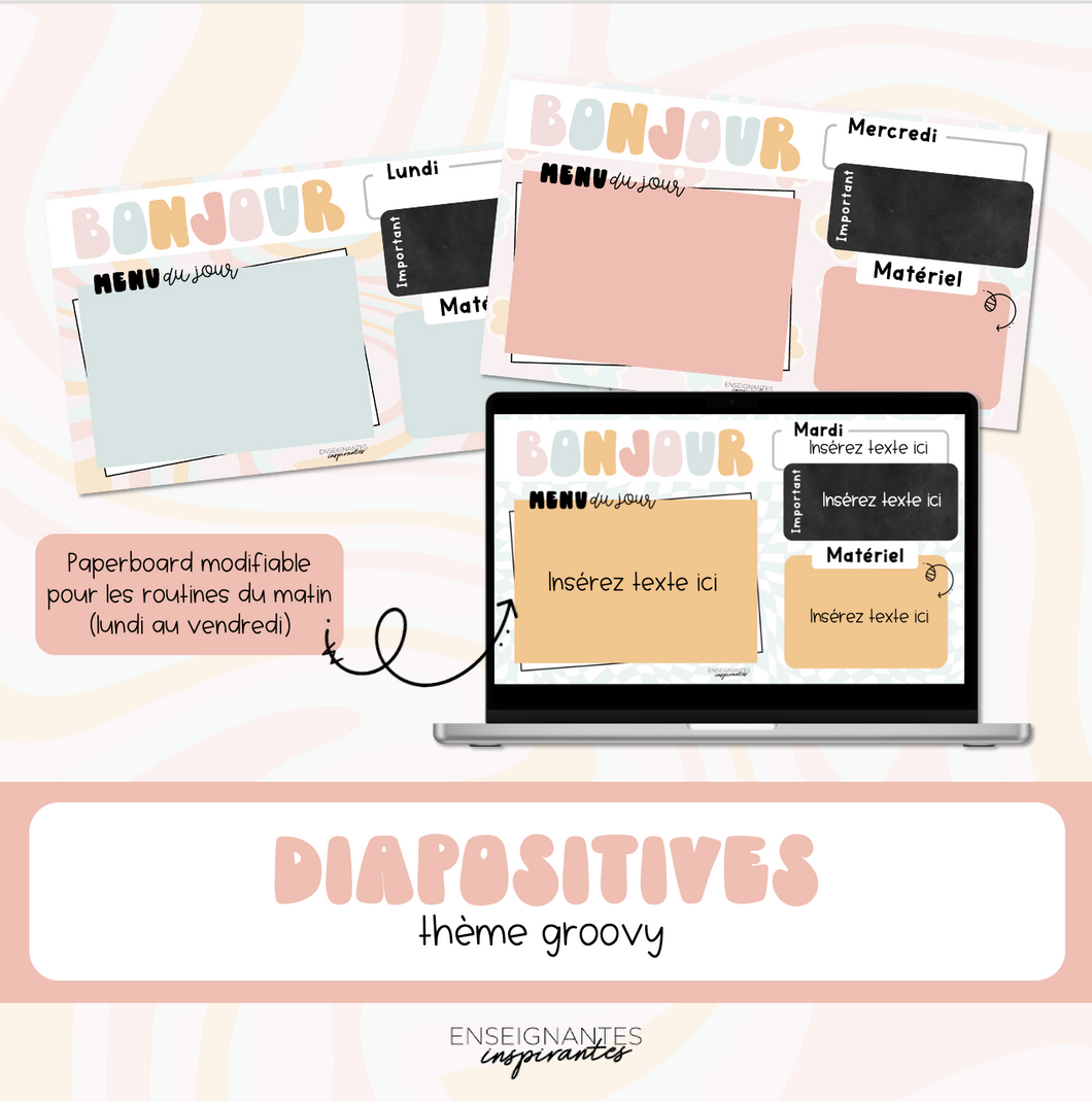 Diapositives (groovy)