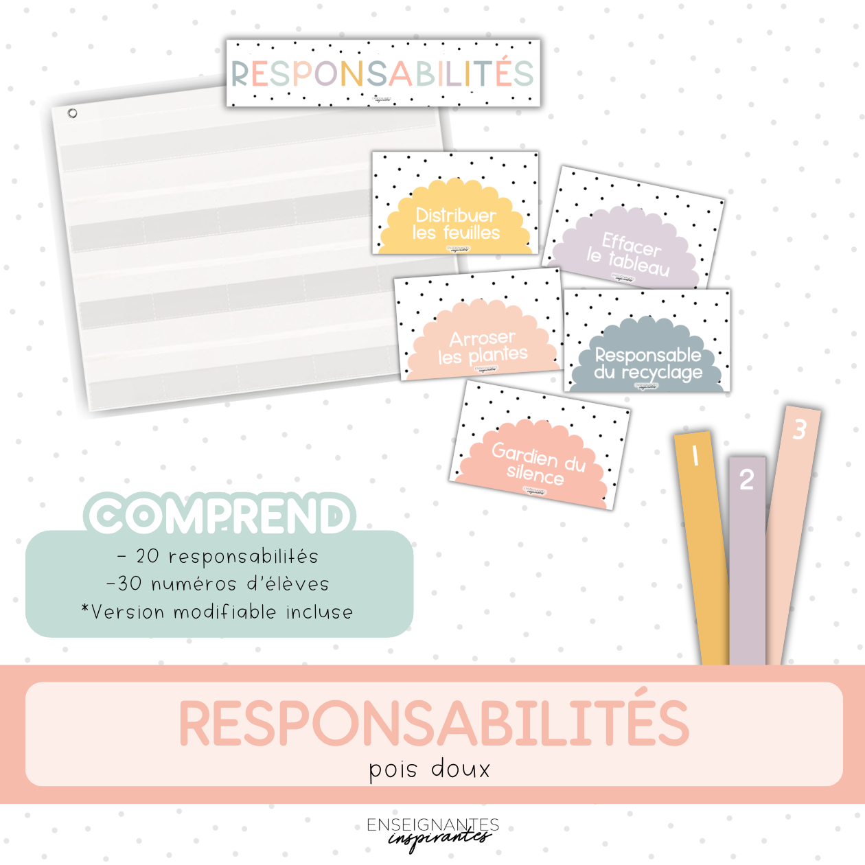 Responsabilités de classe (pois doux)