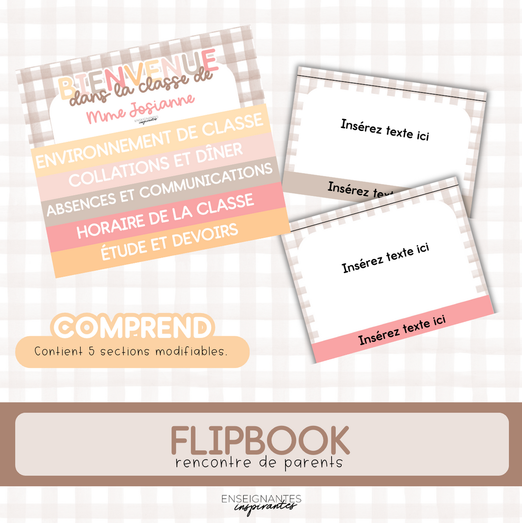 Polka dot flipbook