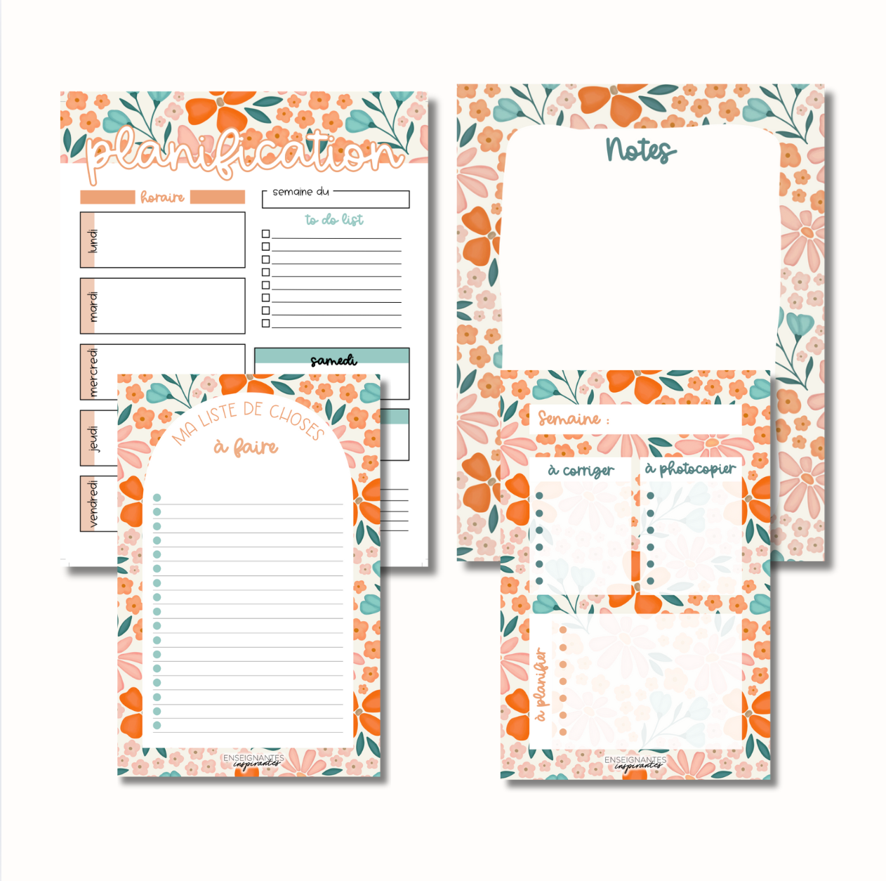 Planification parfaite (orangée)