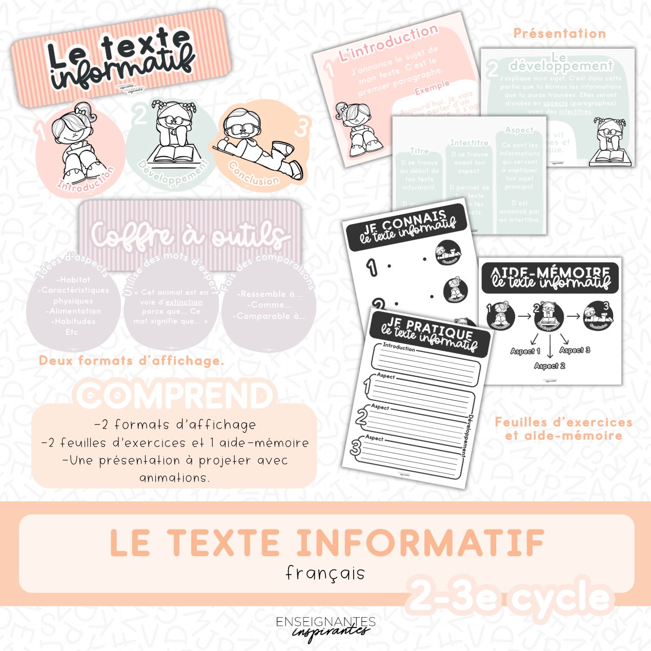Texte informatif (ensemble pédagogique)