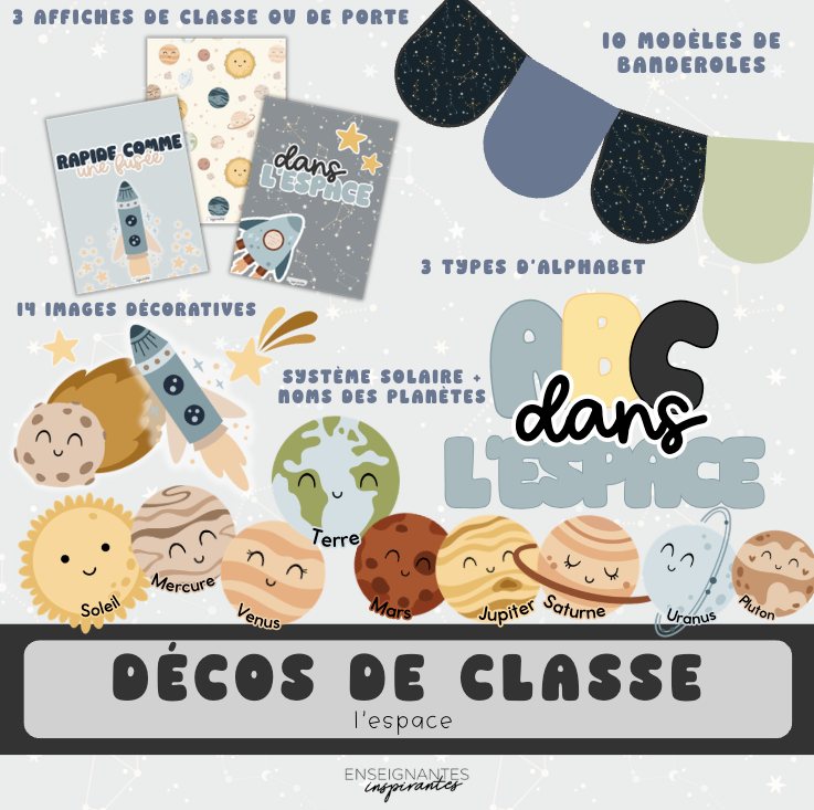 Décorations L'espace