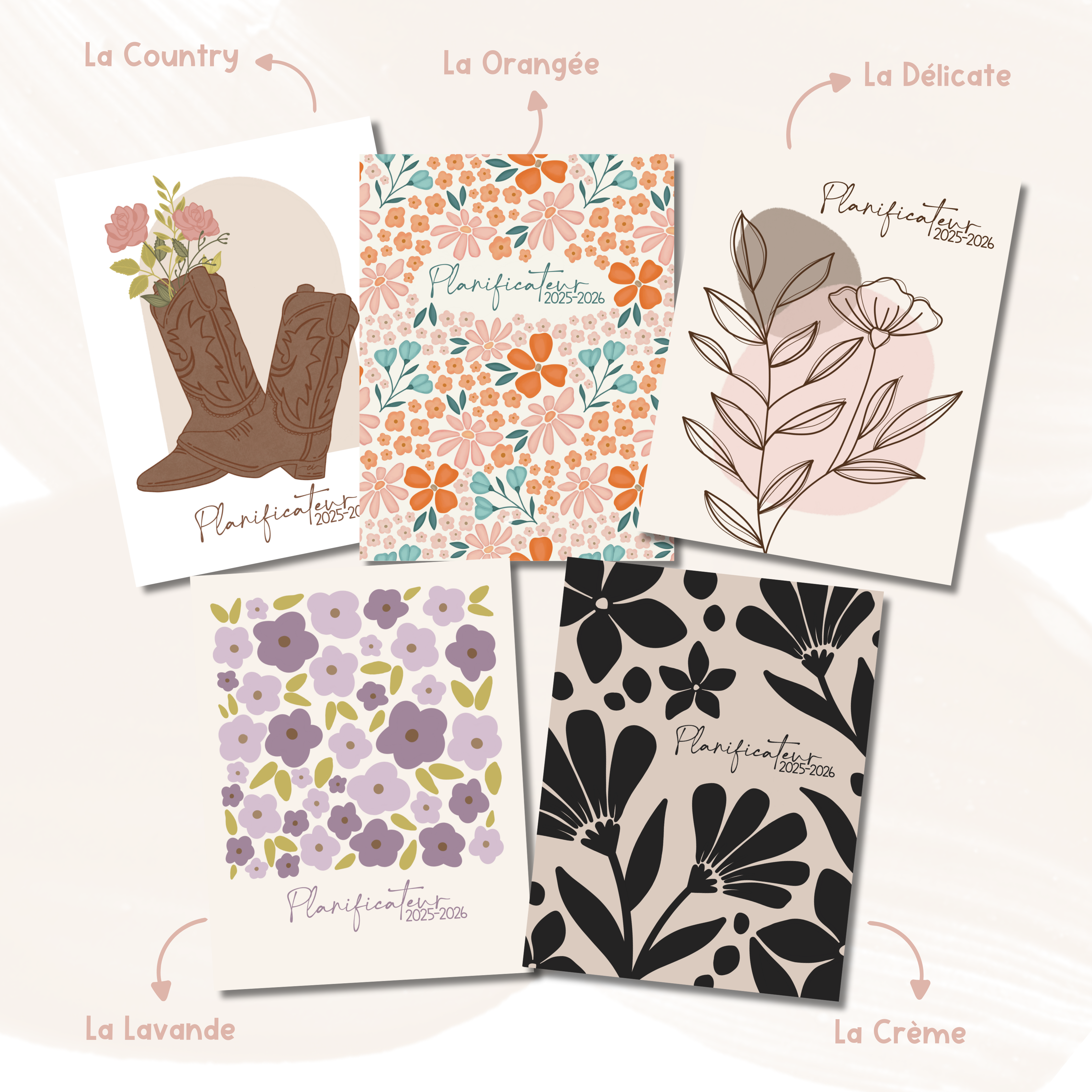 Image of planificateurs 2025-2026, planificateur, agendas