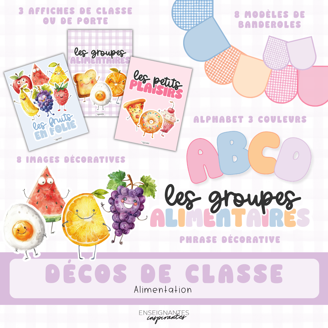 Décorations Alimentation