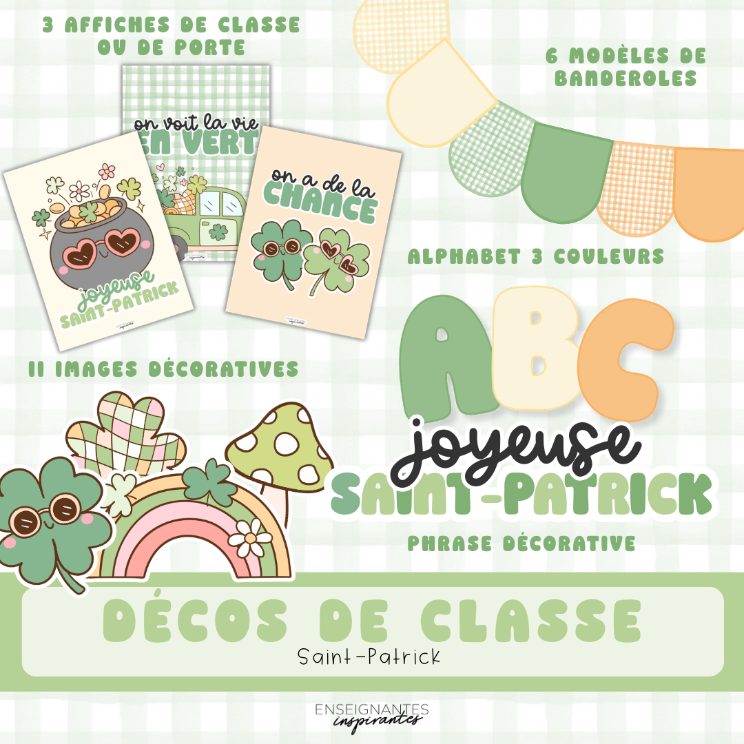 Décorations Saint-Patrick