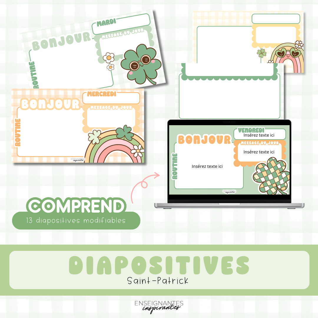 Diapositives Saint-Patrick