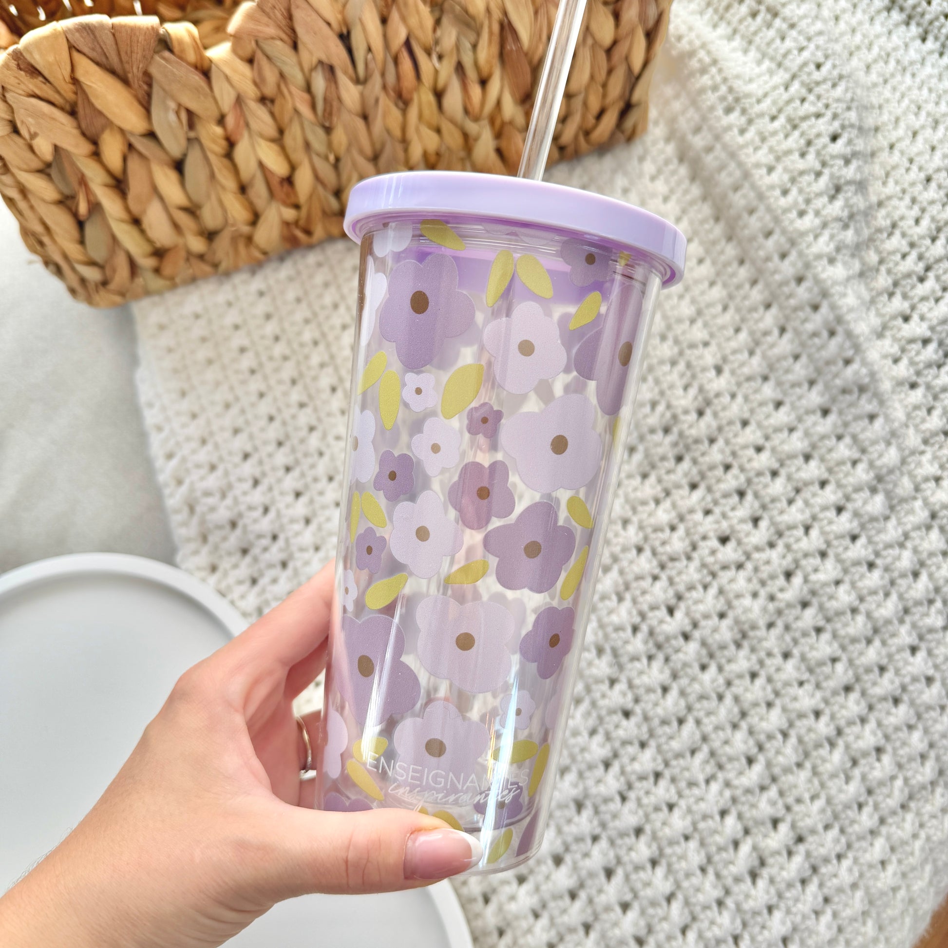 Verre double paroi (Lavande 2.0)