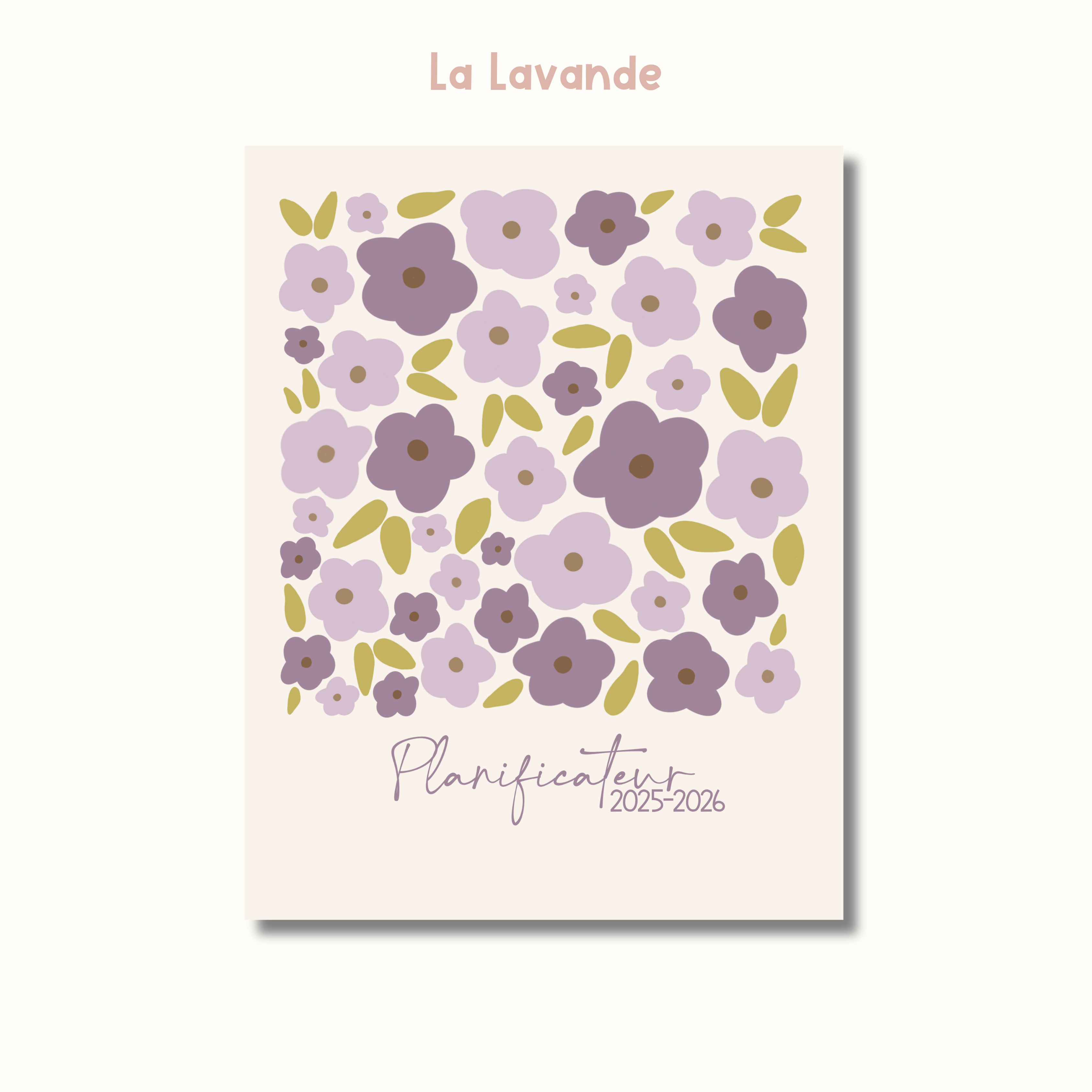 Planificateurs pour enseignant (7 cases) 2025-2026