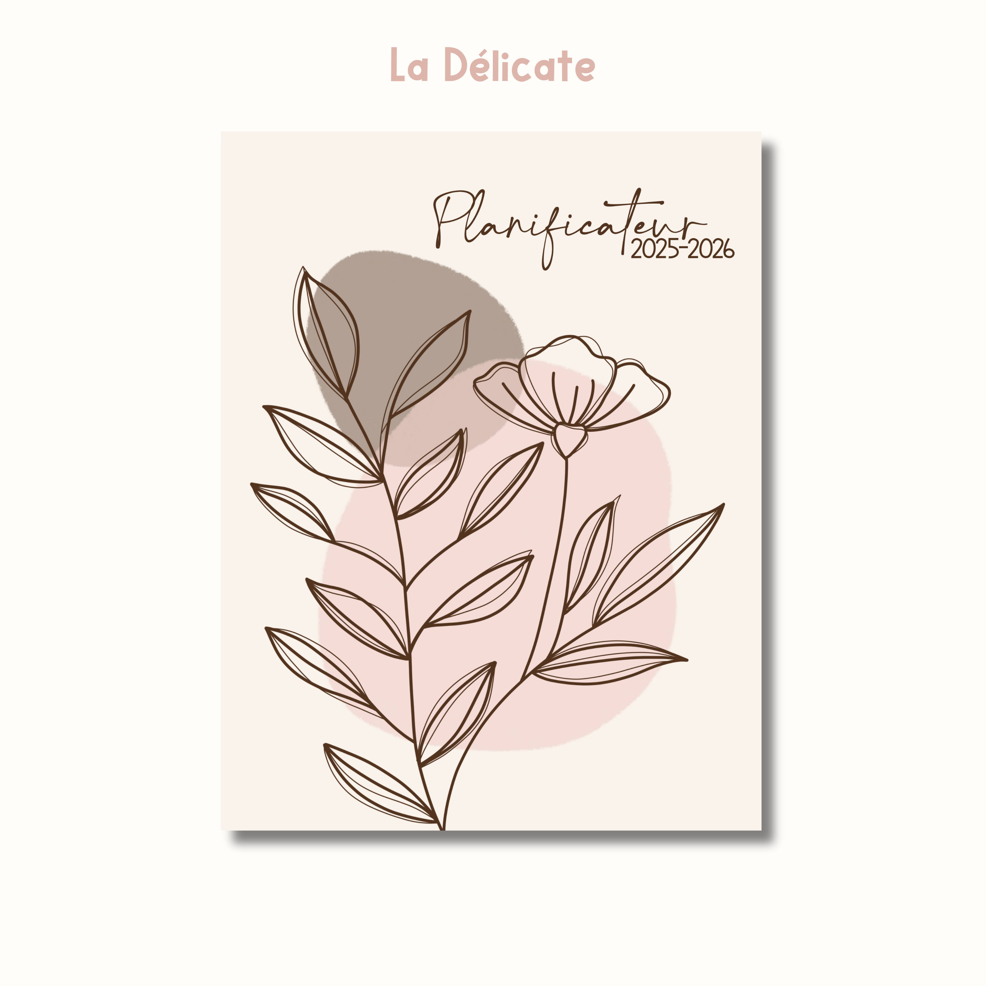 Image of Planificateurs pour enseignant (7 cases) 2025-2026