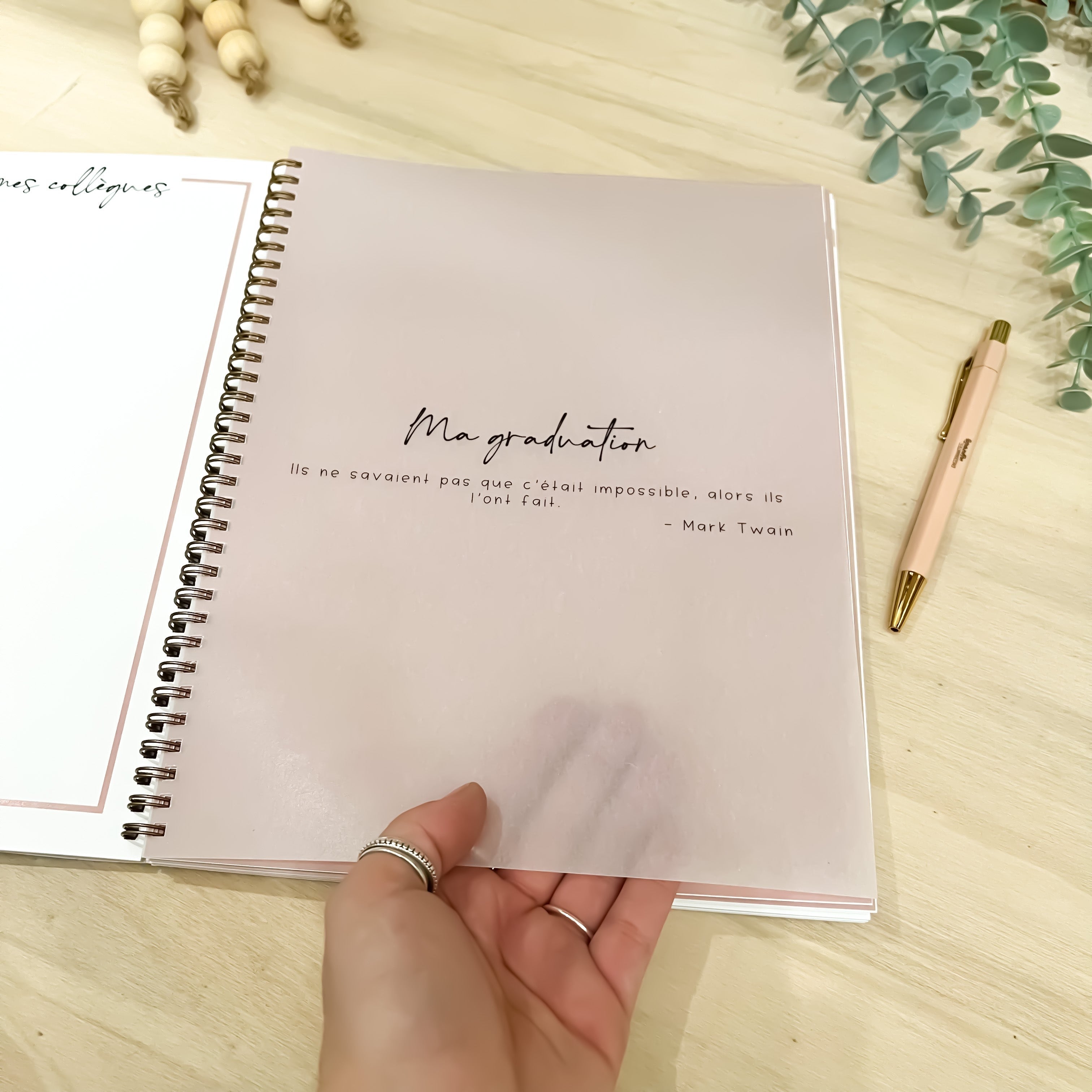 Image of Teacher memory book (polka dots)