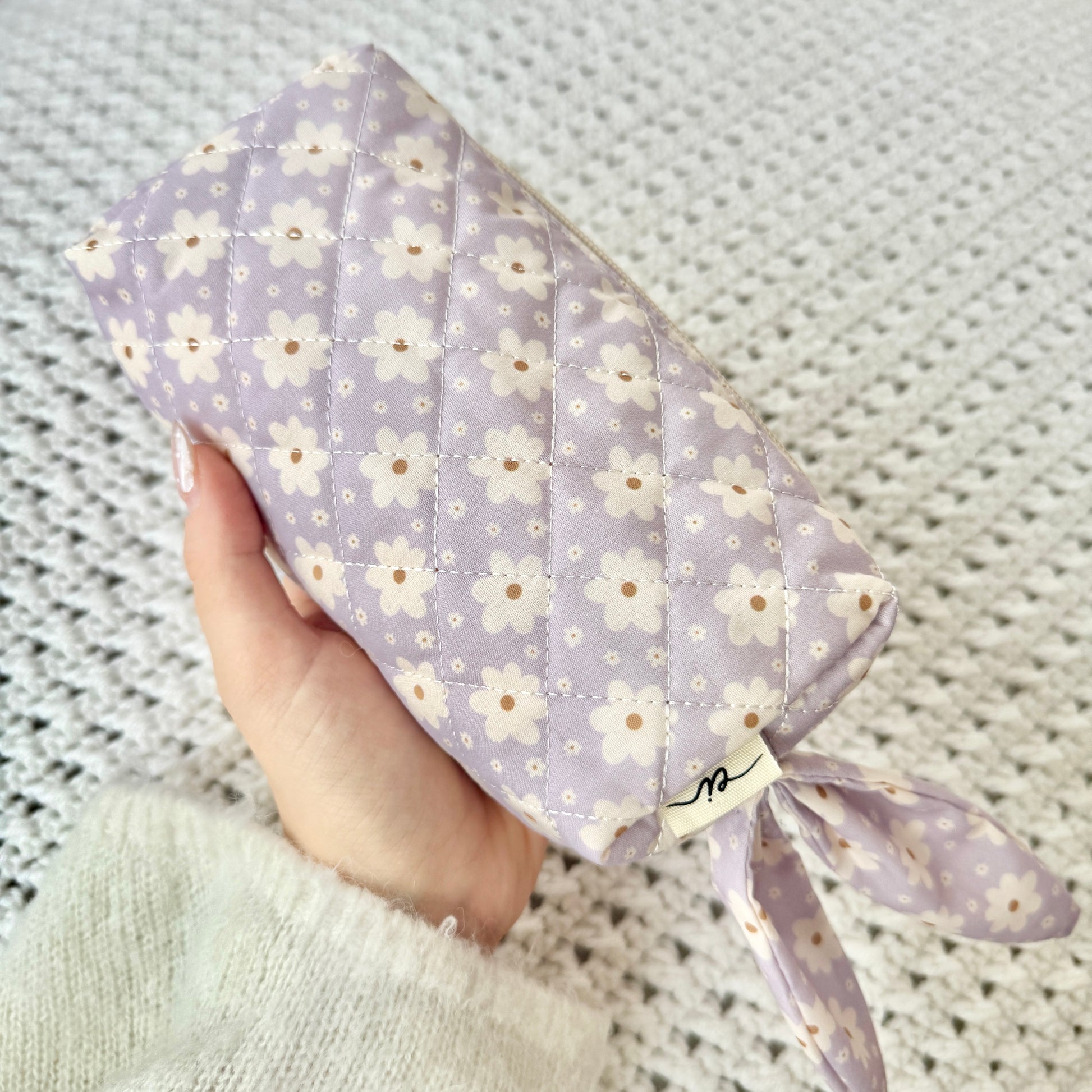 Trousse (marguerites lilas)