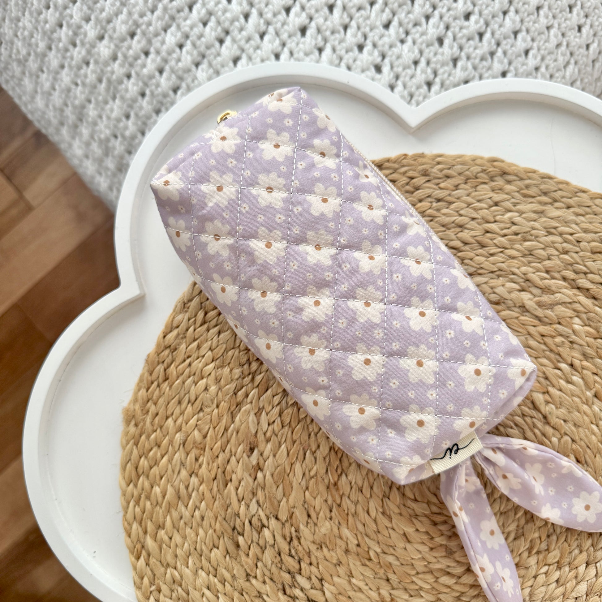 Trousse (marguerites lilas)